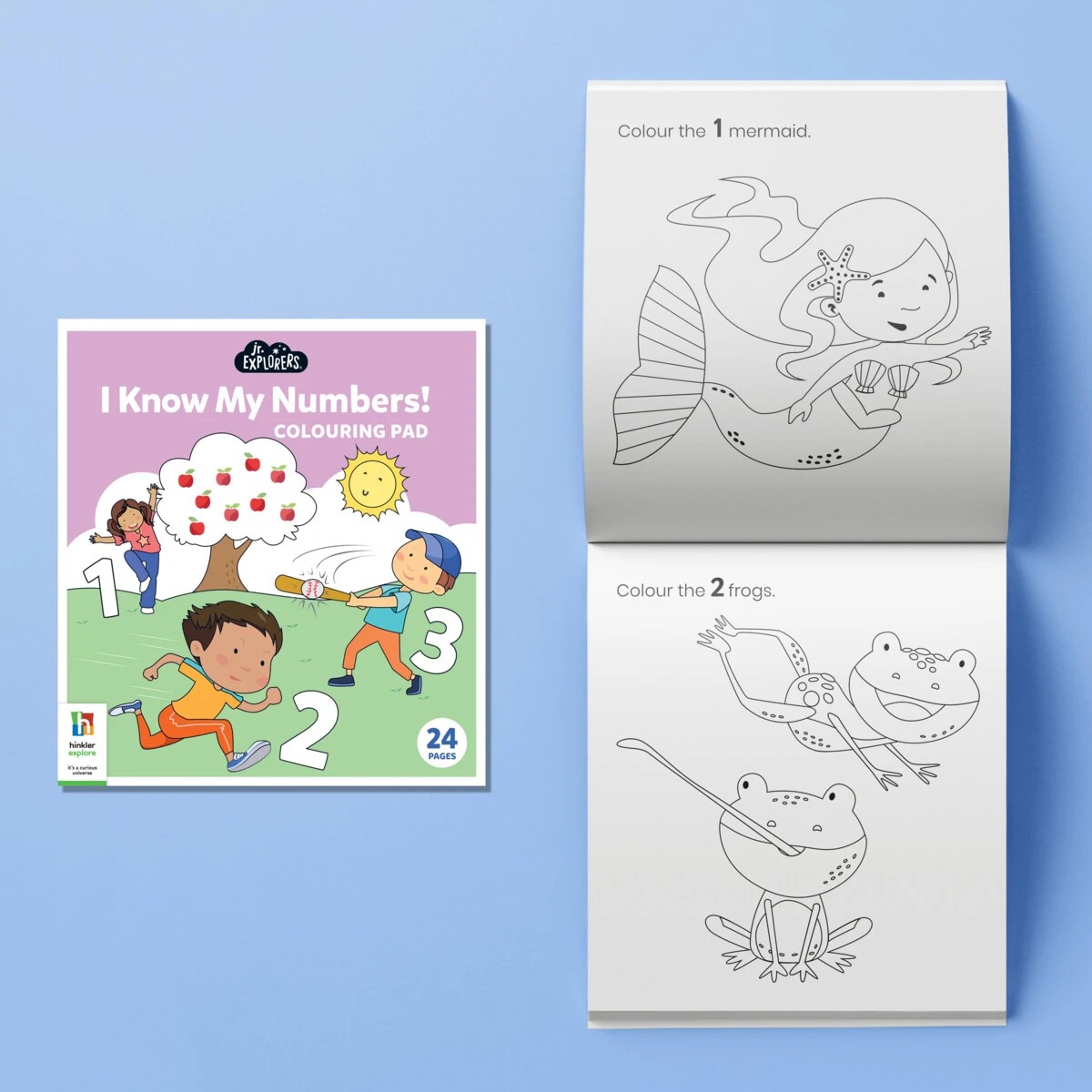 4 Jr. Explorers I'm Learning Numbers! Ultimate Learning Kit​ - Book, 4 of 7
