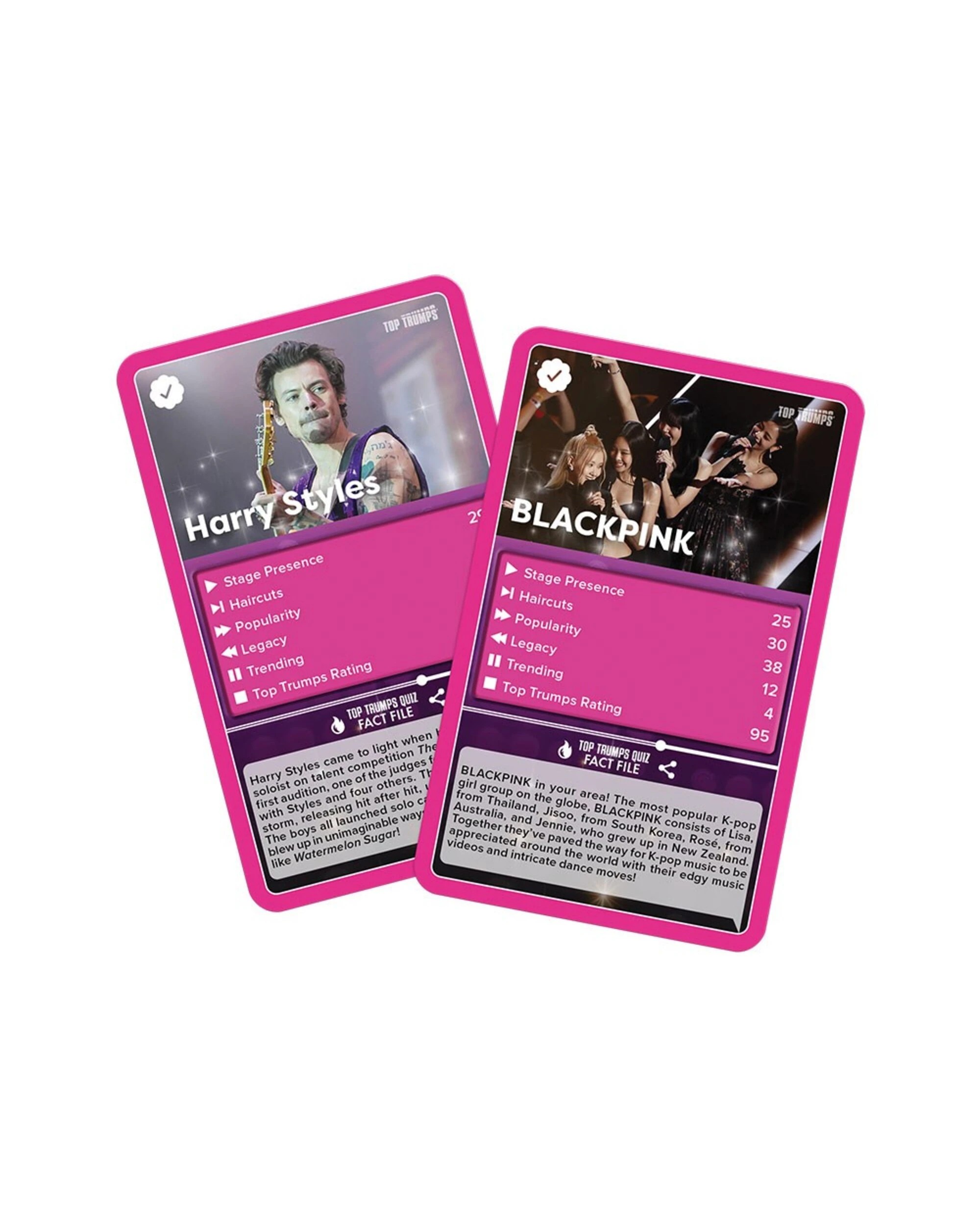3 Top Trumps Pop Stars Card Game, 3 of 3