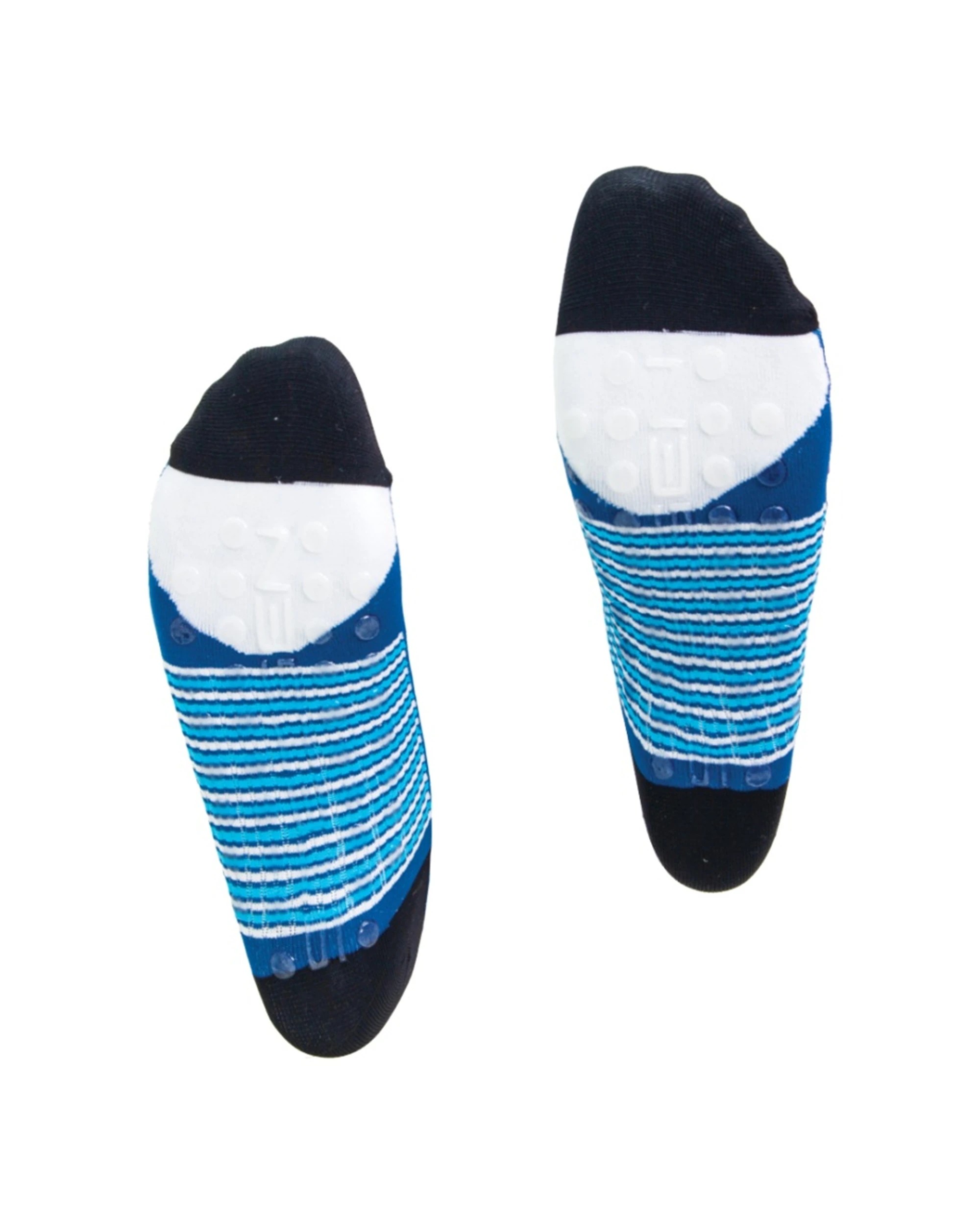 5 Victor Sports Super Thin Socks Nylon Pilates Non-Slip - Multi, 5 of 7