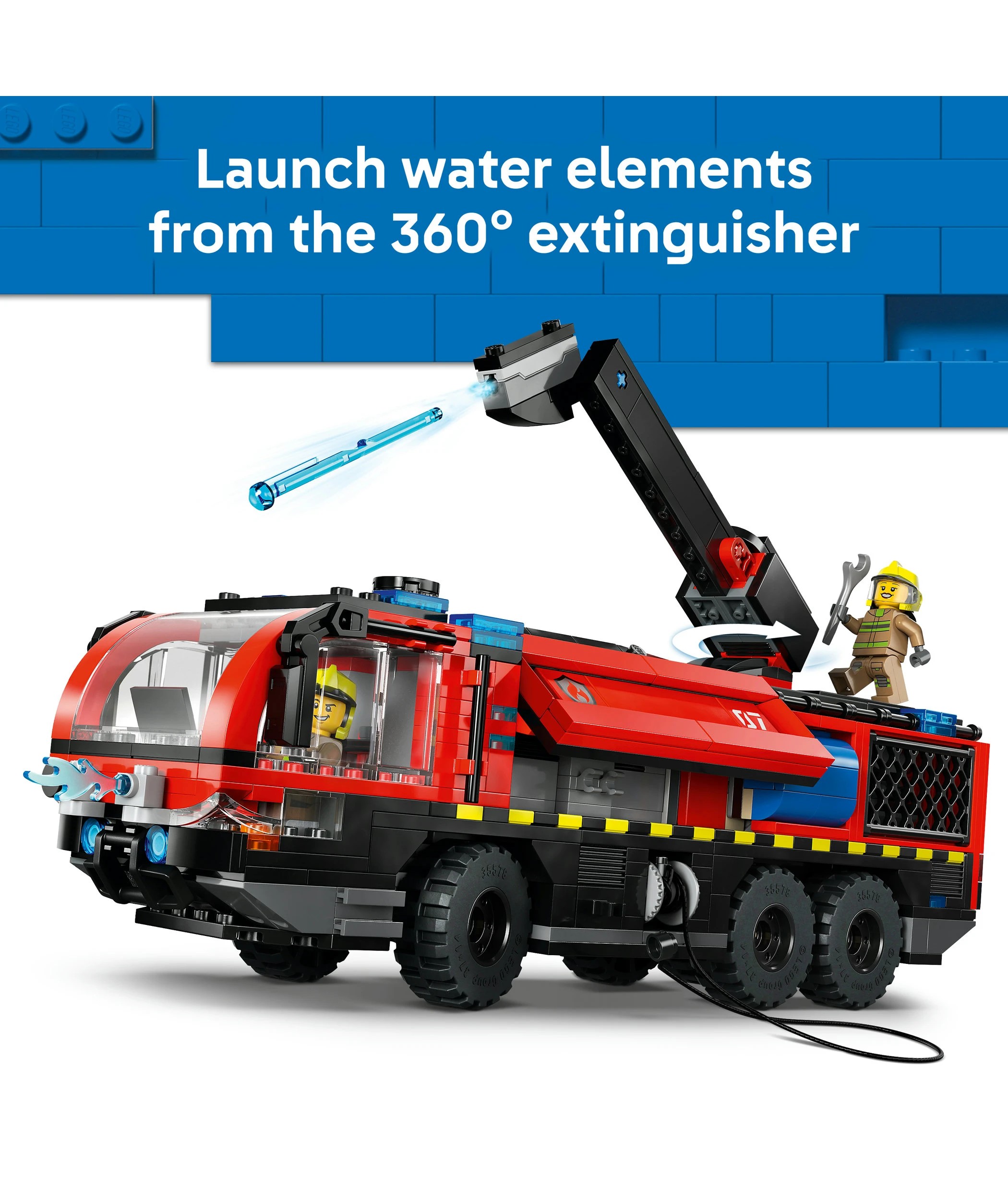 6 LEGO City Airport Fire Engine 60499, 6 of 8