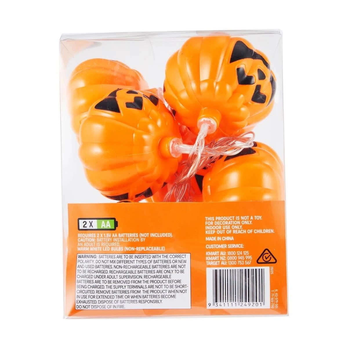 4 Pumpkin String Lights, 4 of 4