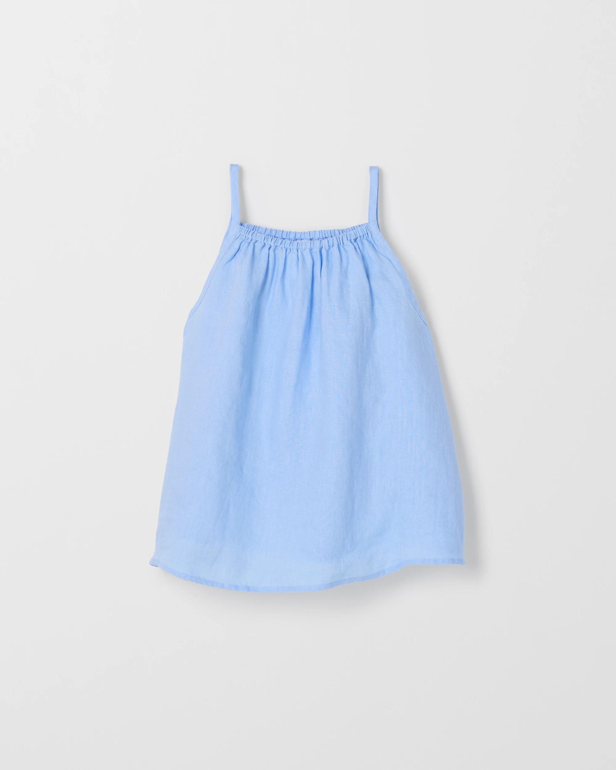 5 Target Kids European Linen Cami BLUE, 5 of 6