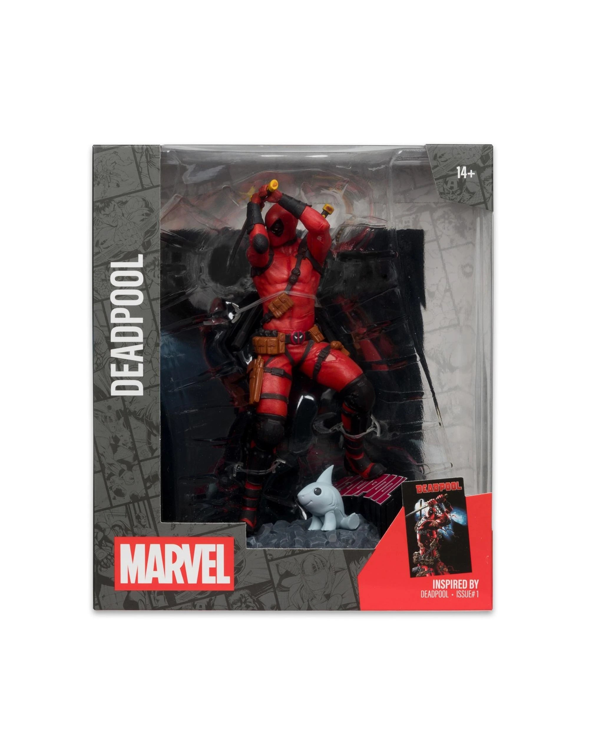 7 Marvel Collection Deadpool #1 Deadpool 1:10 Scale Figure, 7 of 9