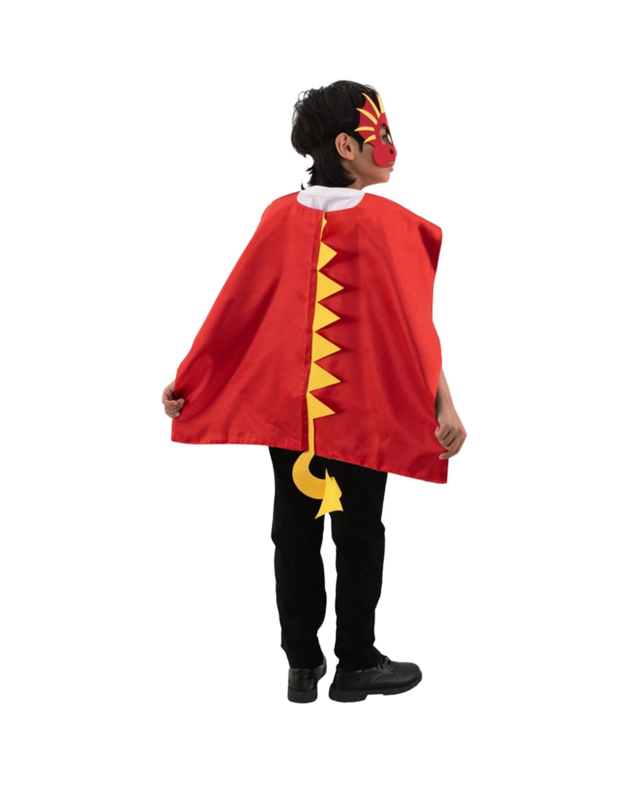 3 Oceana Kids Dragon Cape and Mask Set - One Size - Multi, 3 of 3