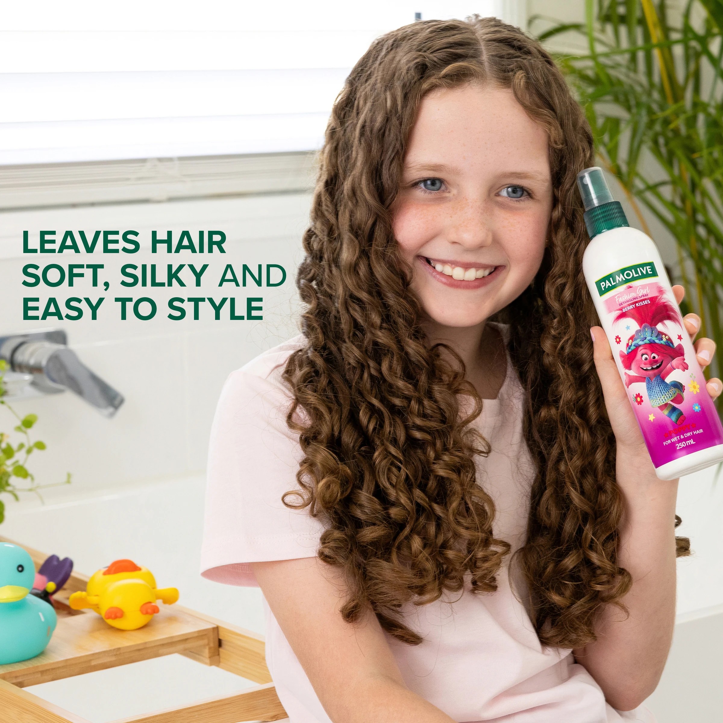 5 Palmolive Fashion Girl Detangling Spray - 250ml, Rose Kisses, 5 of 10