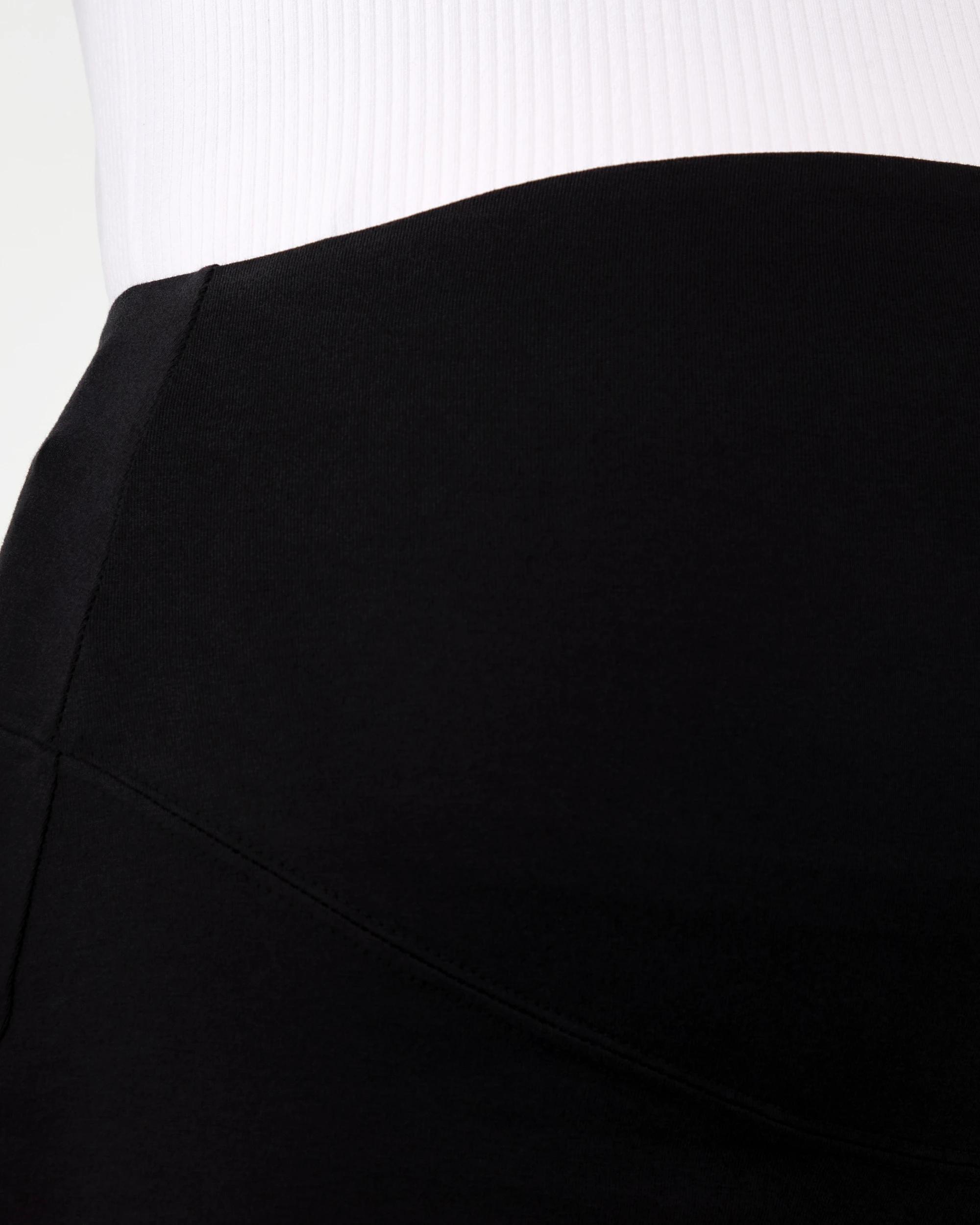 4 Maternity Flare Leggings Black, 4 of 4