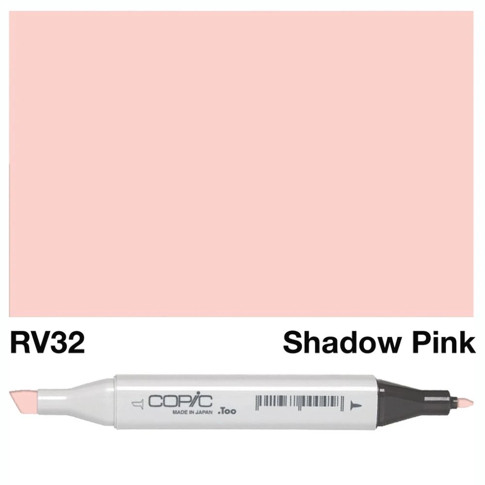 3 Copic Classic Original Dual Nib Marker RV32 Shadow Pink, 3 of 3