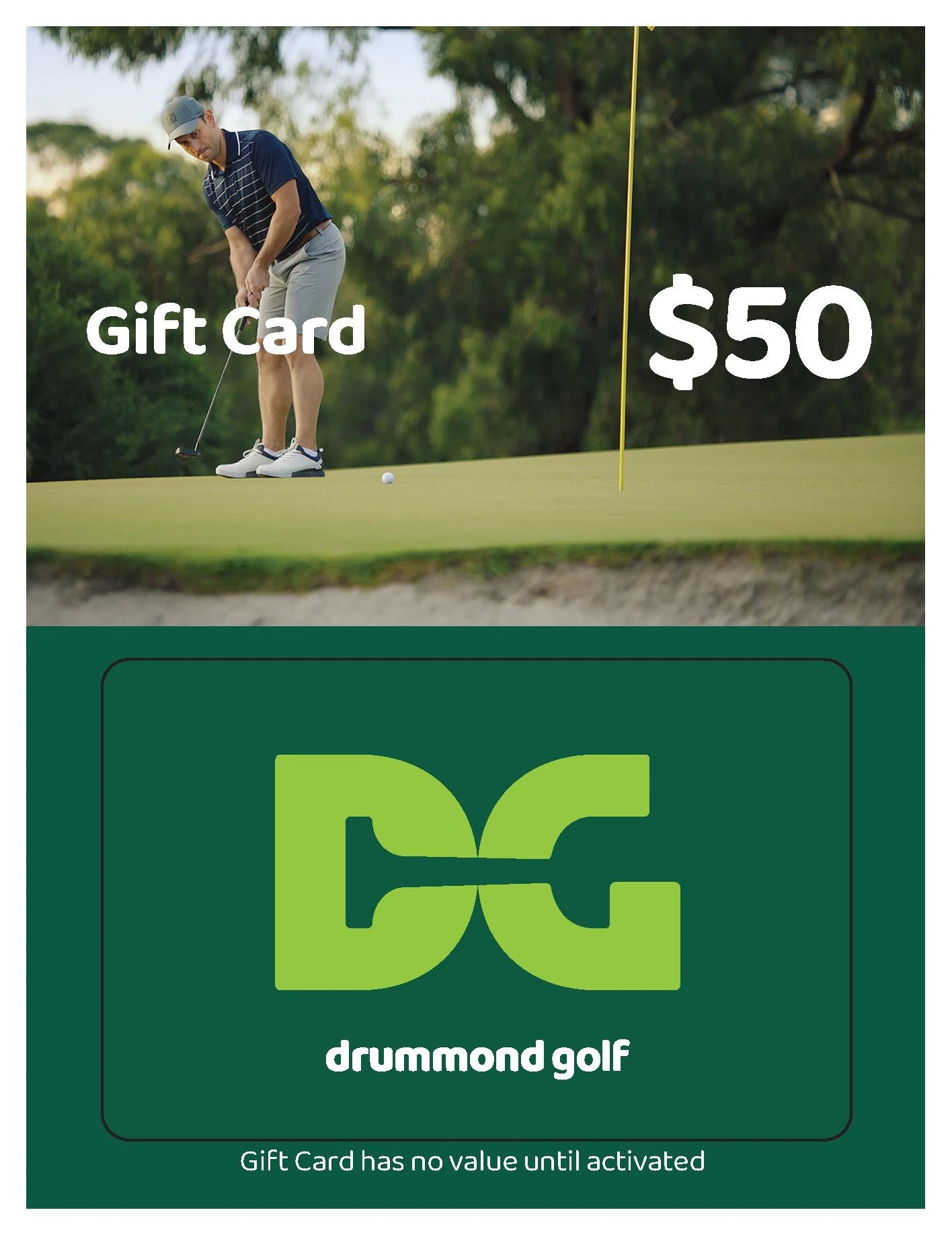 1 Drummond Golf $50 Gift Card