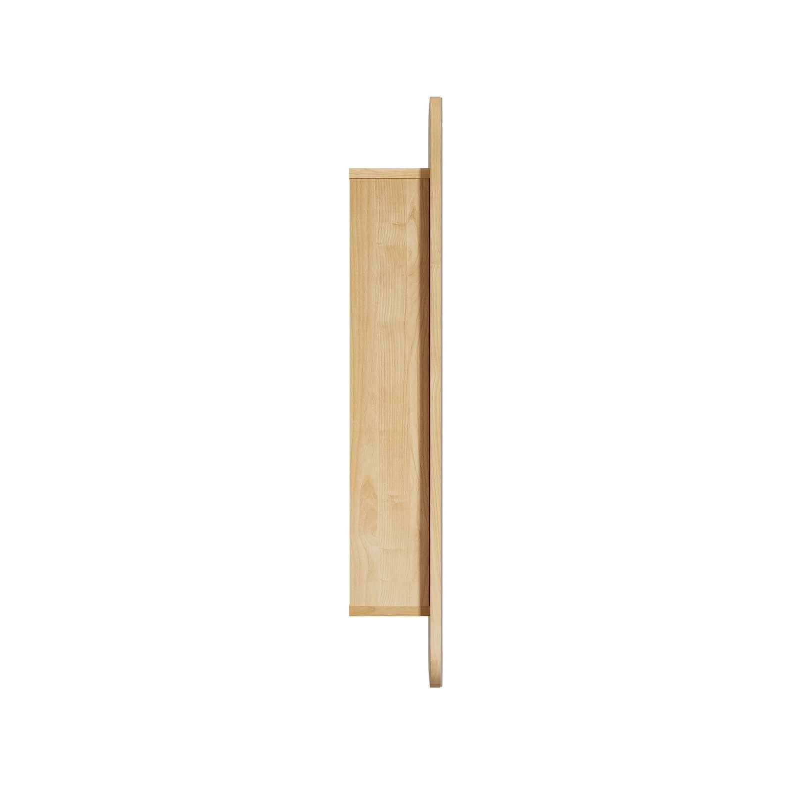 7 Welba Bathroom Mirror Cabinet Organiser 3-Tier Adjustable Shelves Makeup - Natural, 7 of 8