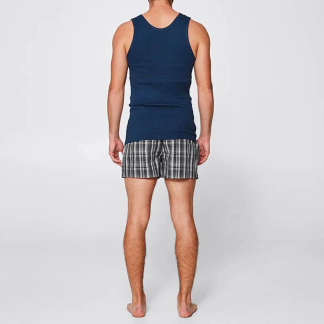 2 Maxx Athletic Singlet NAVY BLUE, 2 of 5
