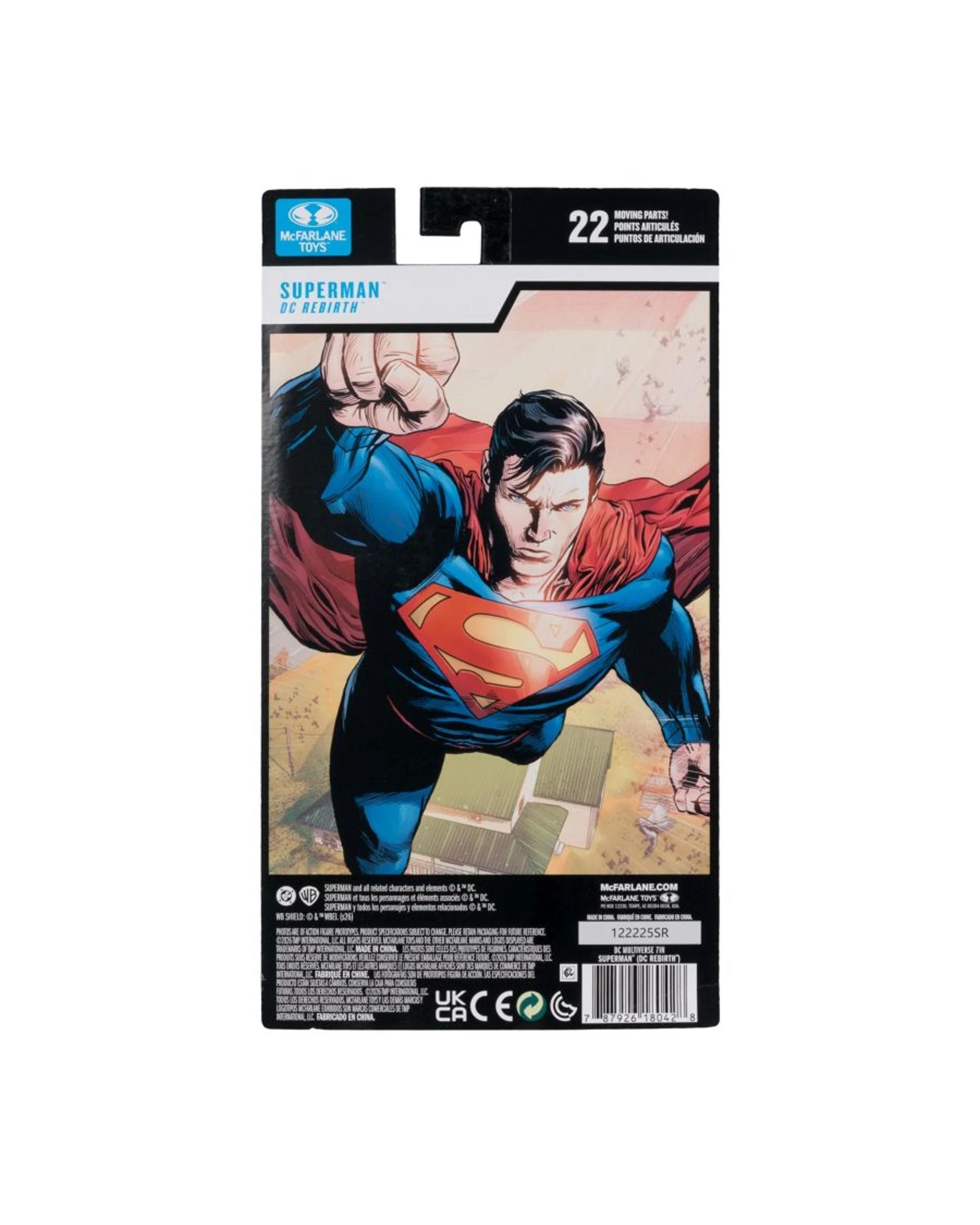 5 DC Multiverse DC Rebirth Superman 7 inch Action Figure, 5 of 5