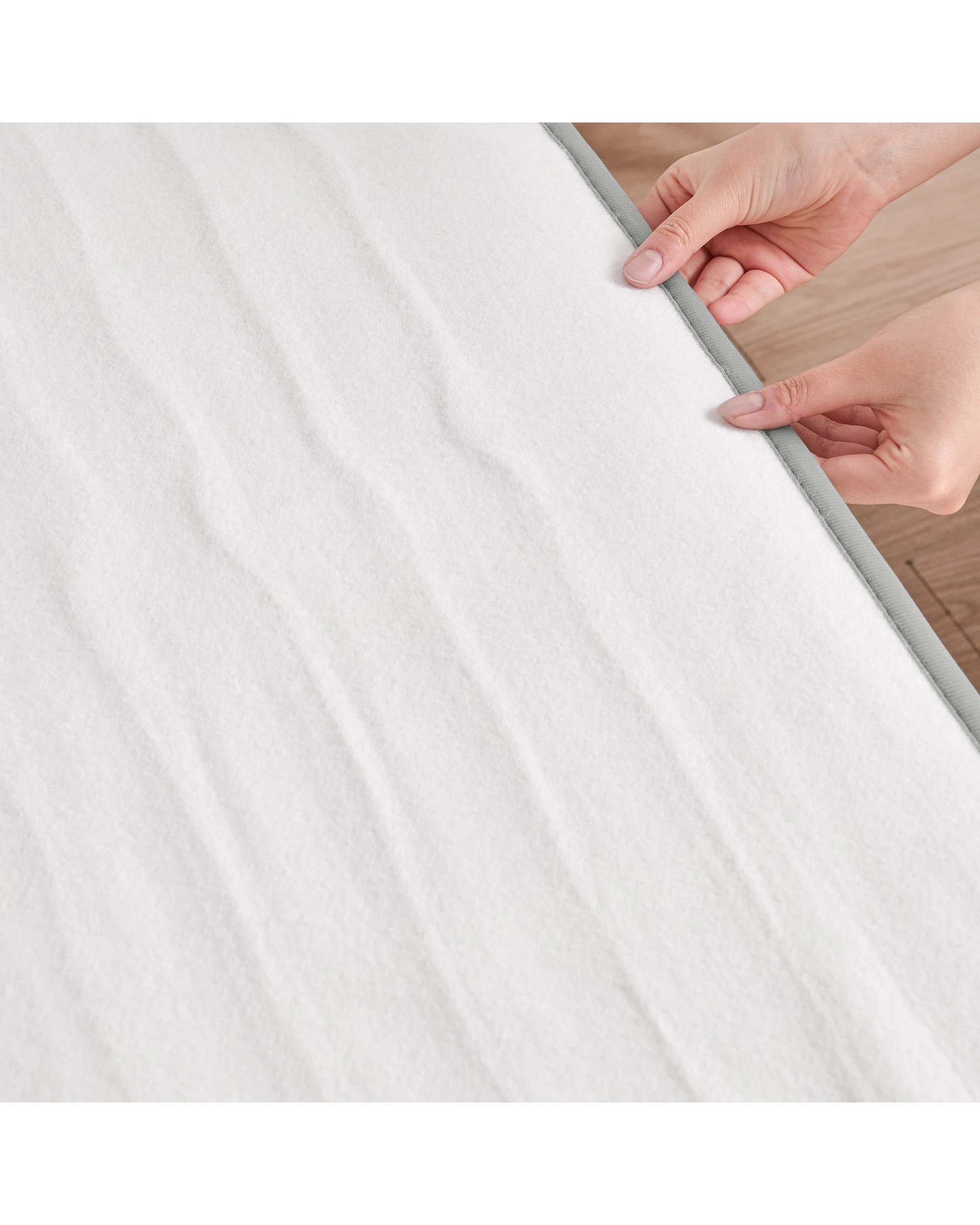 6 Dreamaker Classic Washable Fitted Electric Blanket - Single Bed - White, 6 of 8
