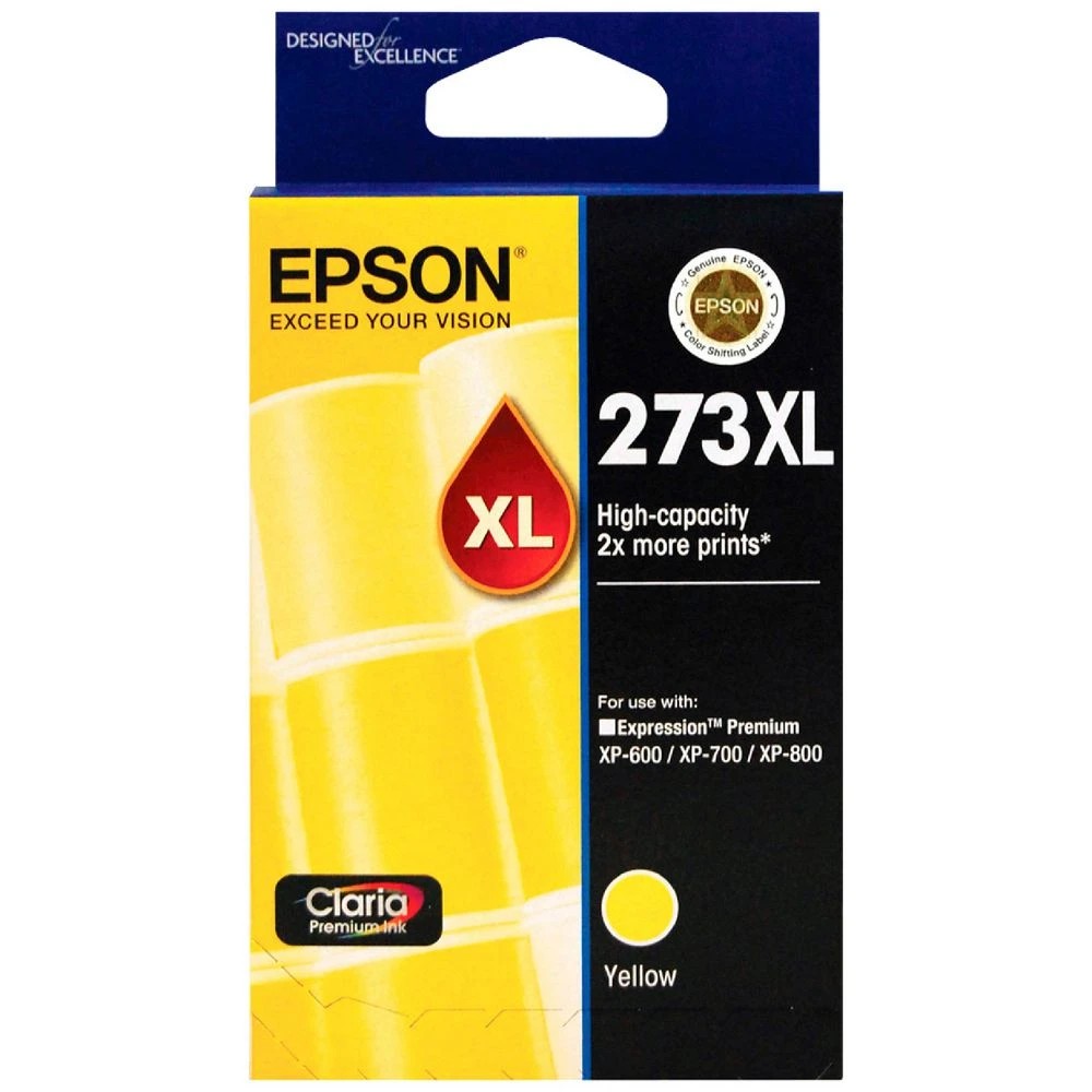 1 Epson 273XL High Capacity Ink Cartridge Yellow, 1 of 1