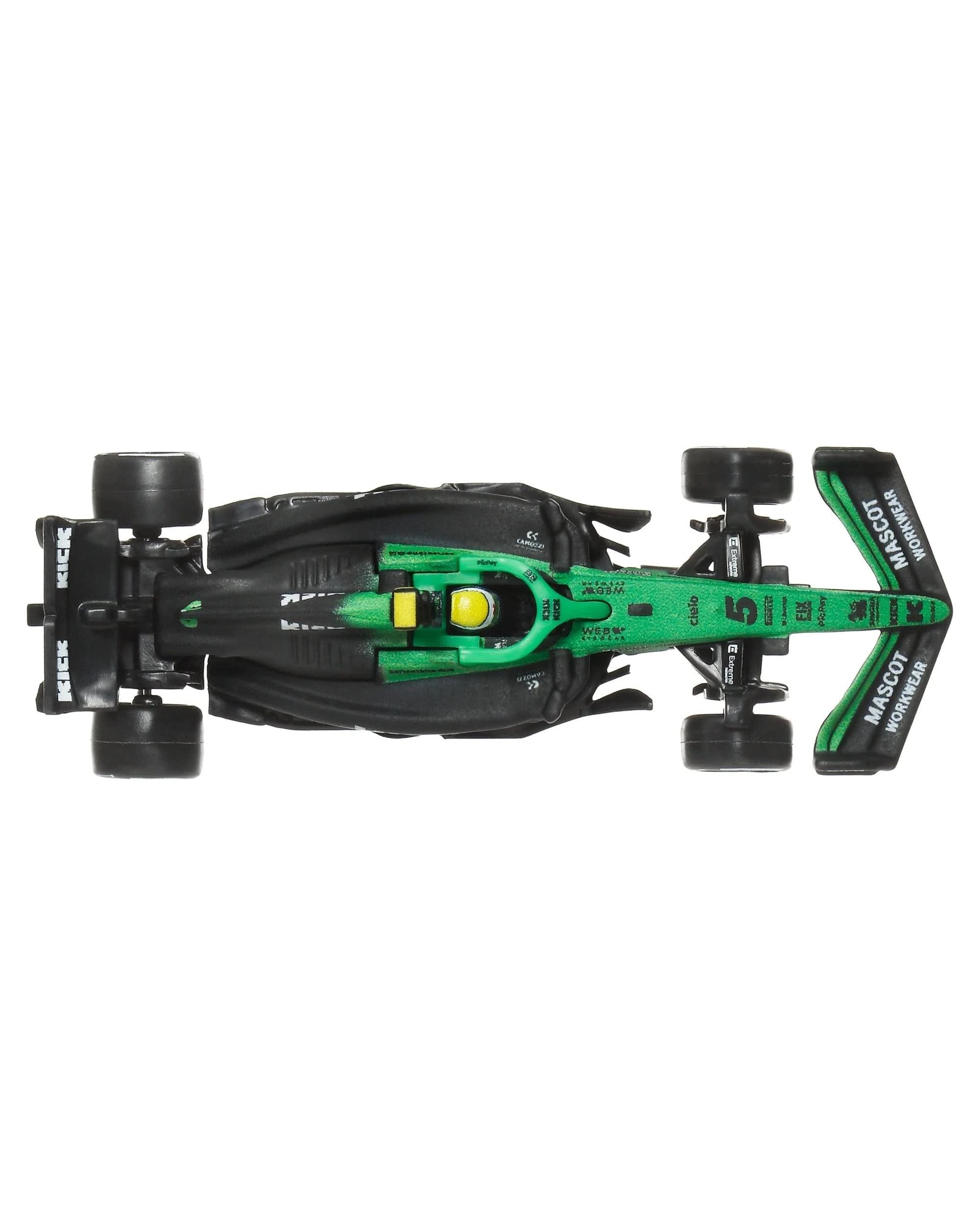 6 Hot Wheels Premium Formula 1 2025 Kick Sauber Racing Team #5 Gabriel Bortoleto Diecast Vehicle, 6 of 6