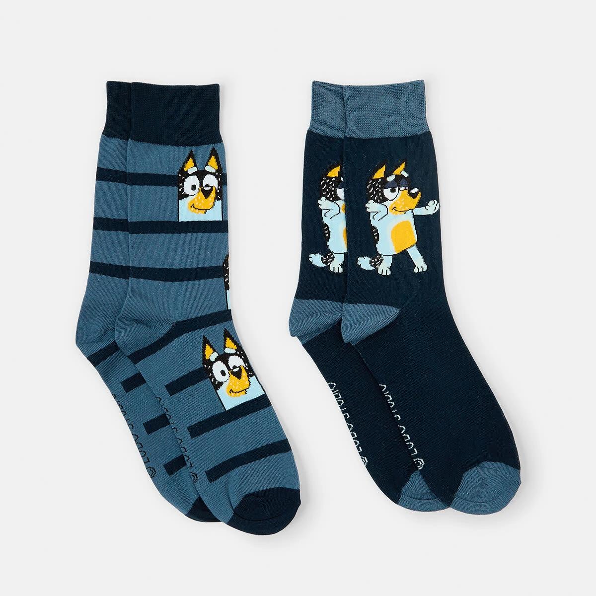 2 2 Pack Bluey License Socks Bluey, 2 of 3