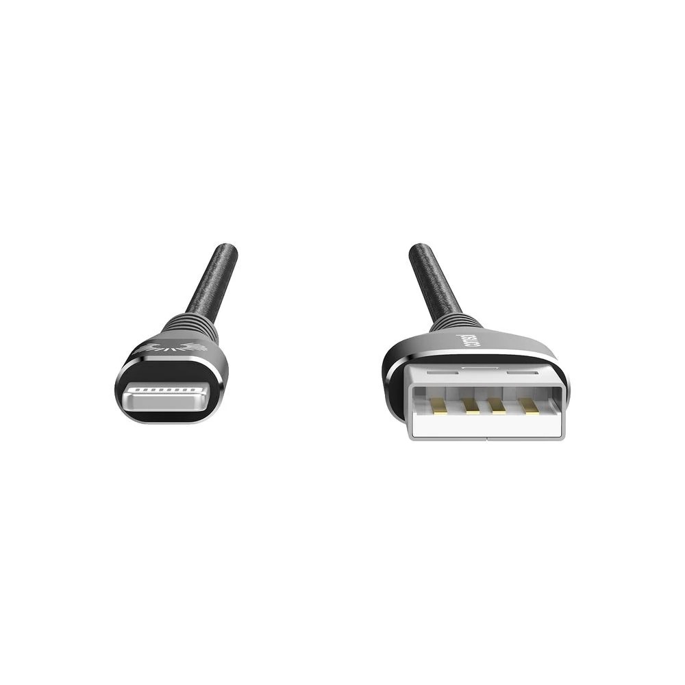 5 Comsol Kevlar Lightning to USB-A MFi Cable 2m Black, 5 of 7