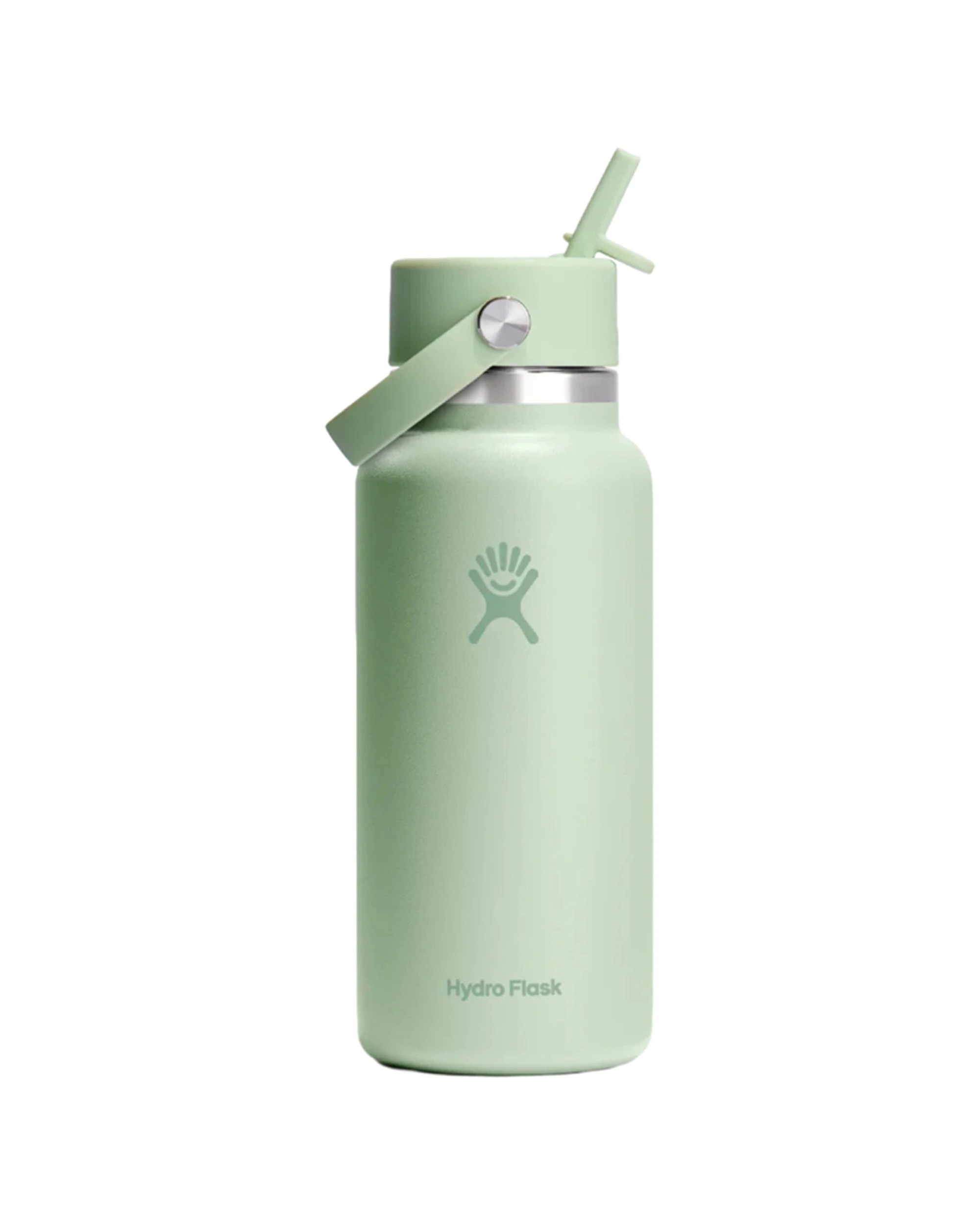 1 Hydro Flask Wide Flex Ergonomic Spout Lid Drink Bottle Vacuum Insulated - Green, 1 of 2