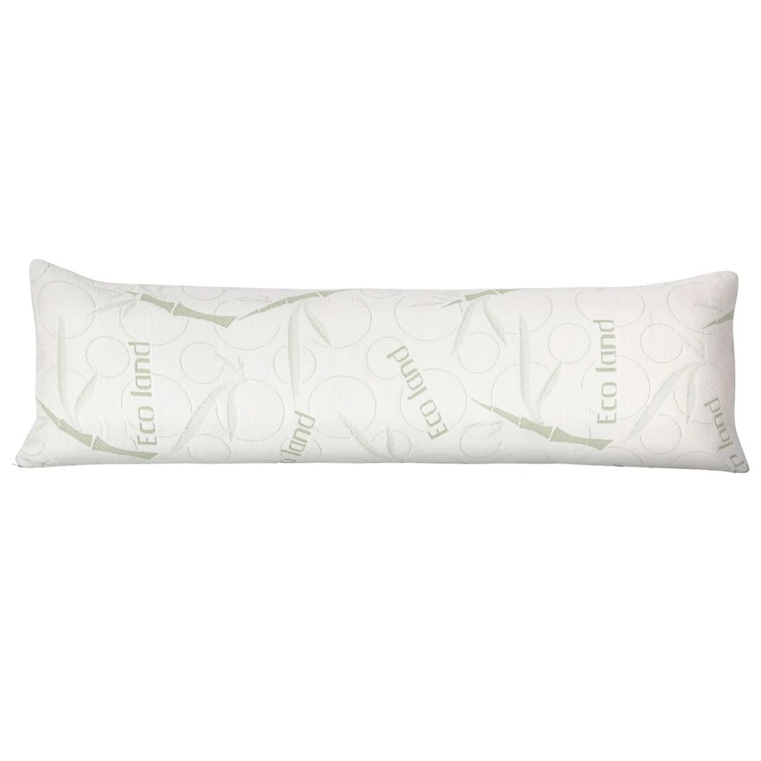 4 Giselle Bedding Body Support Pillow Bamboo Cover Durable Space Saving Modern Decor Easy Assembly Sturdy - White, 4 of 10