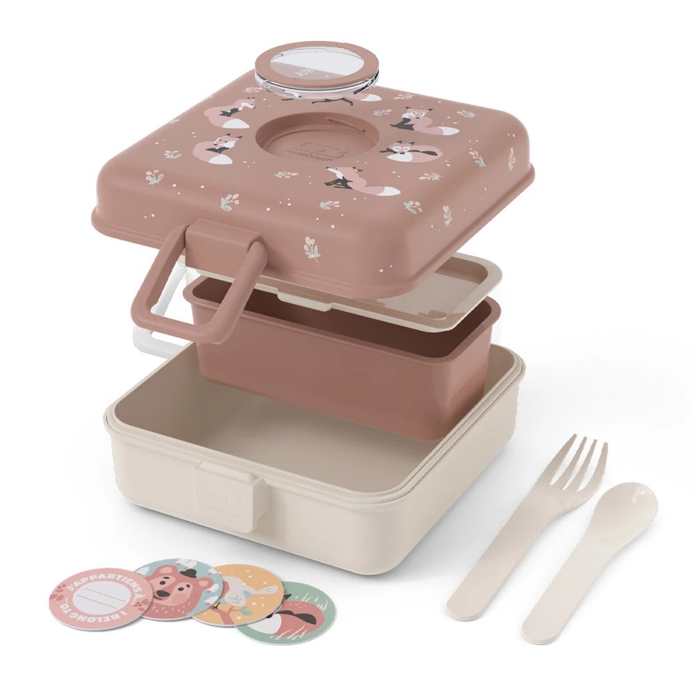 3 Monbento Mb Sandwich Lunch Box Snacky - Pattern, 3 of 4