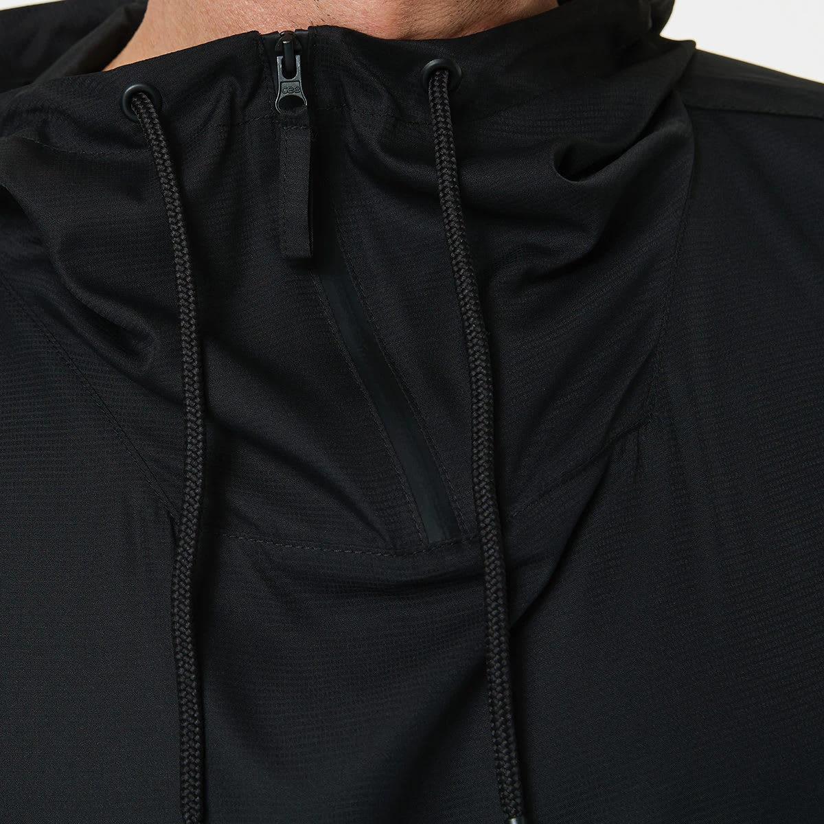 6 Active Mens Packable Poncho BLACK, 6 of 8