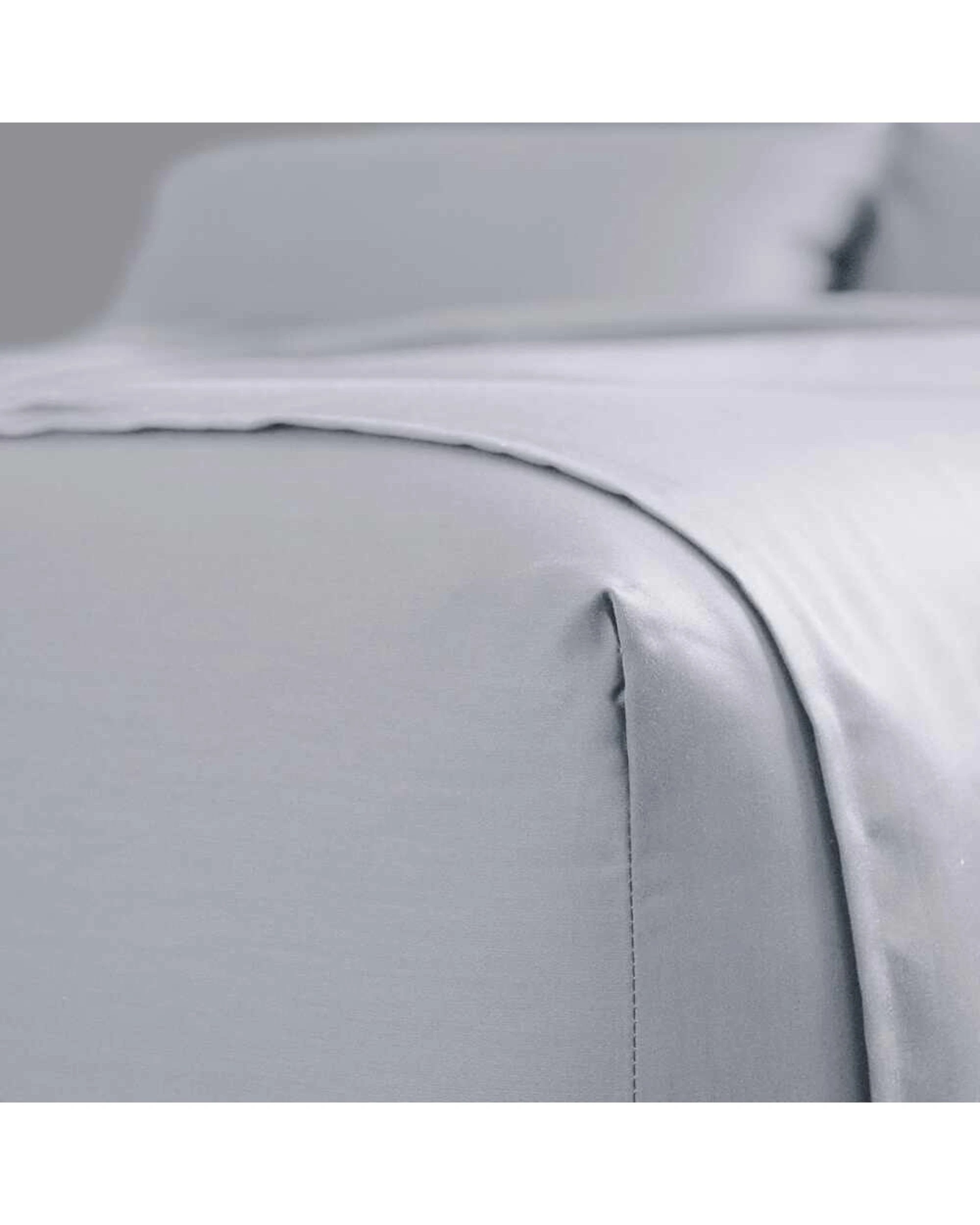 3 Canningvale Palazzo Royale 1000TC Cotton Polyester Fitted Sheet Set - King Bed - Silver, 3 of 3