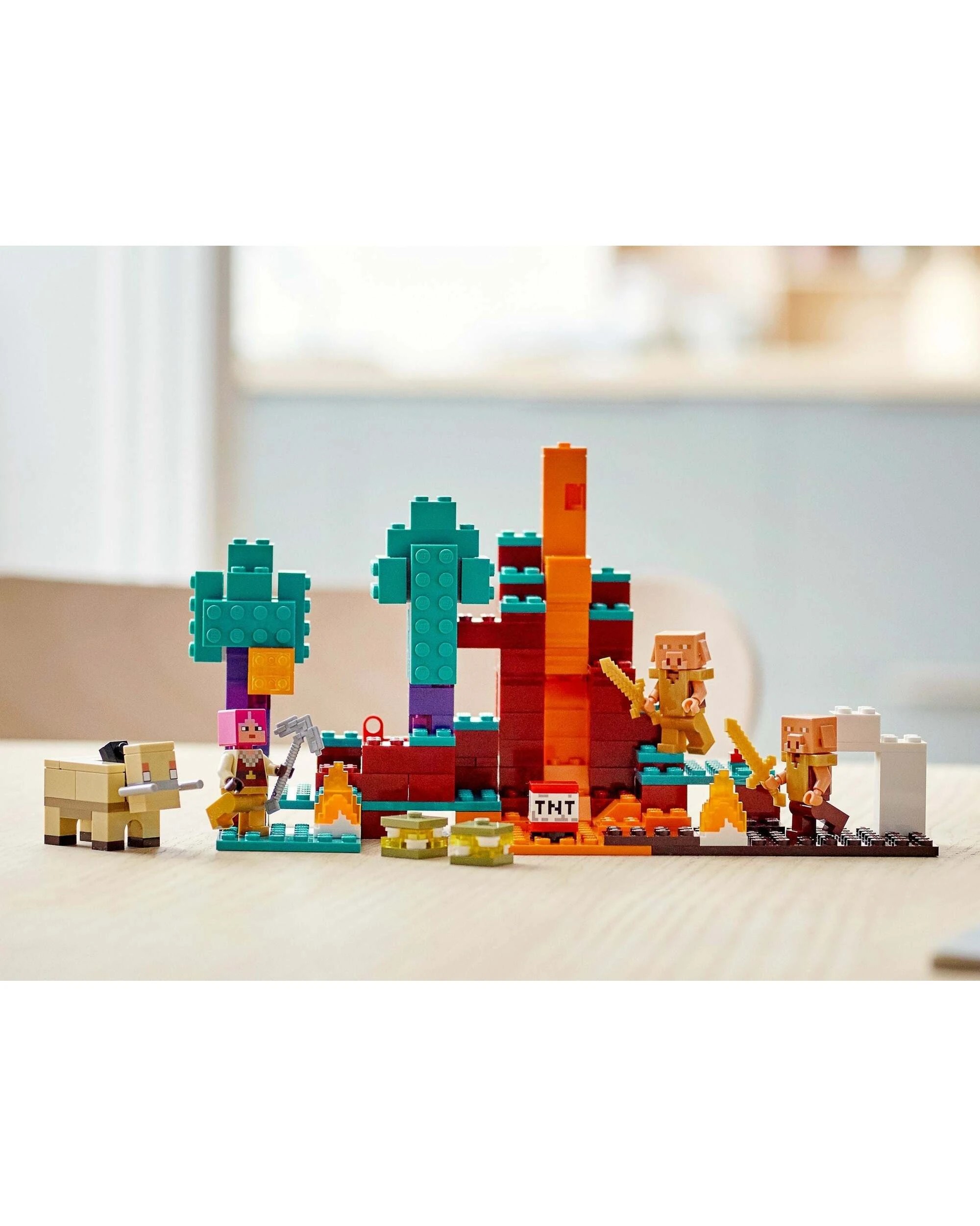 5 LEGO 21168 Minecraft The Warped Forest Set, 5 of 5
