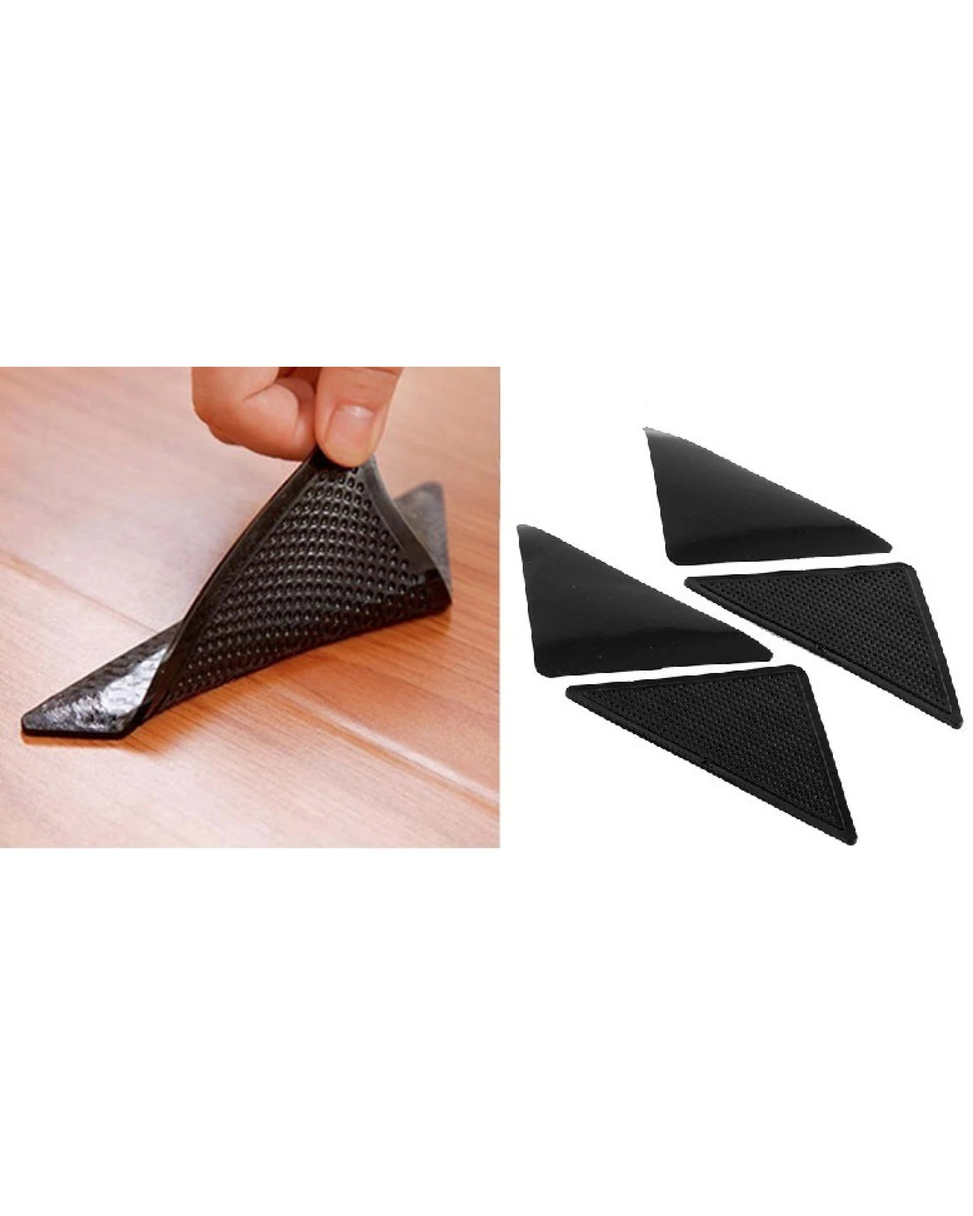 5 Br Home 8x Rug Grippers Non Slip Reusable Carpet Mat Gripper Anti Skid Washable Grip, 5 of 6