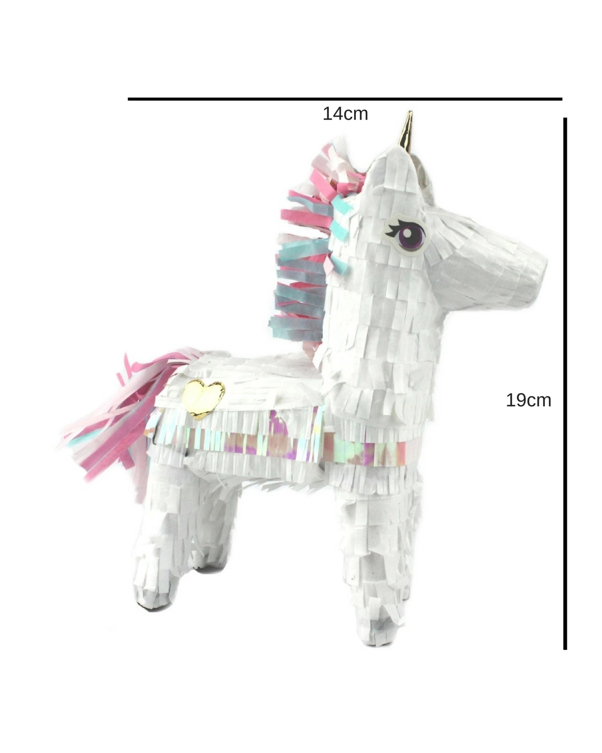 2 Amscan Inc. Magical Unicorn Mini Pinata Decoration - Multi, 2 of 2