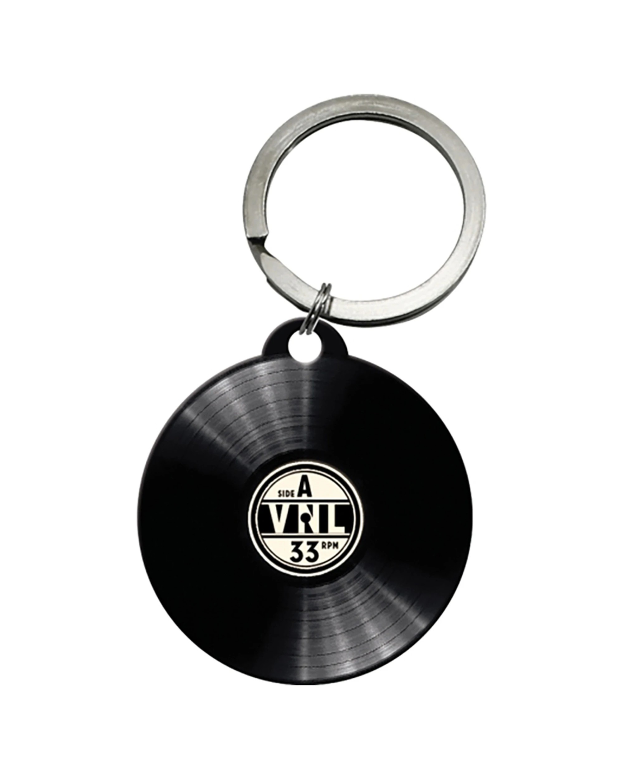 Nostalgic-Art Metal Round Keyring Retro Vinyl Stainless Steel - Multi ...