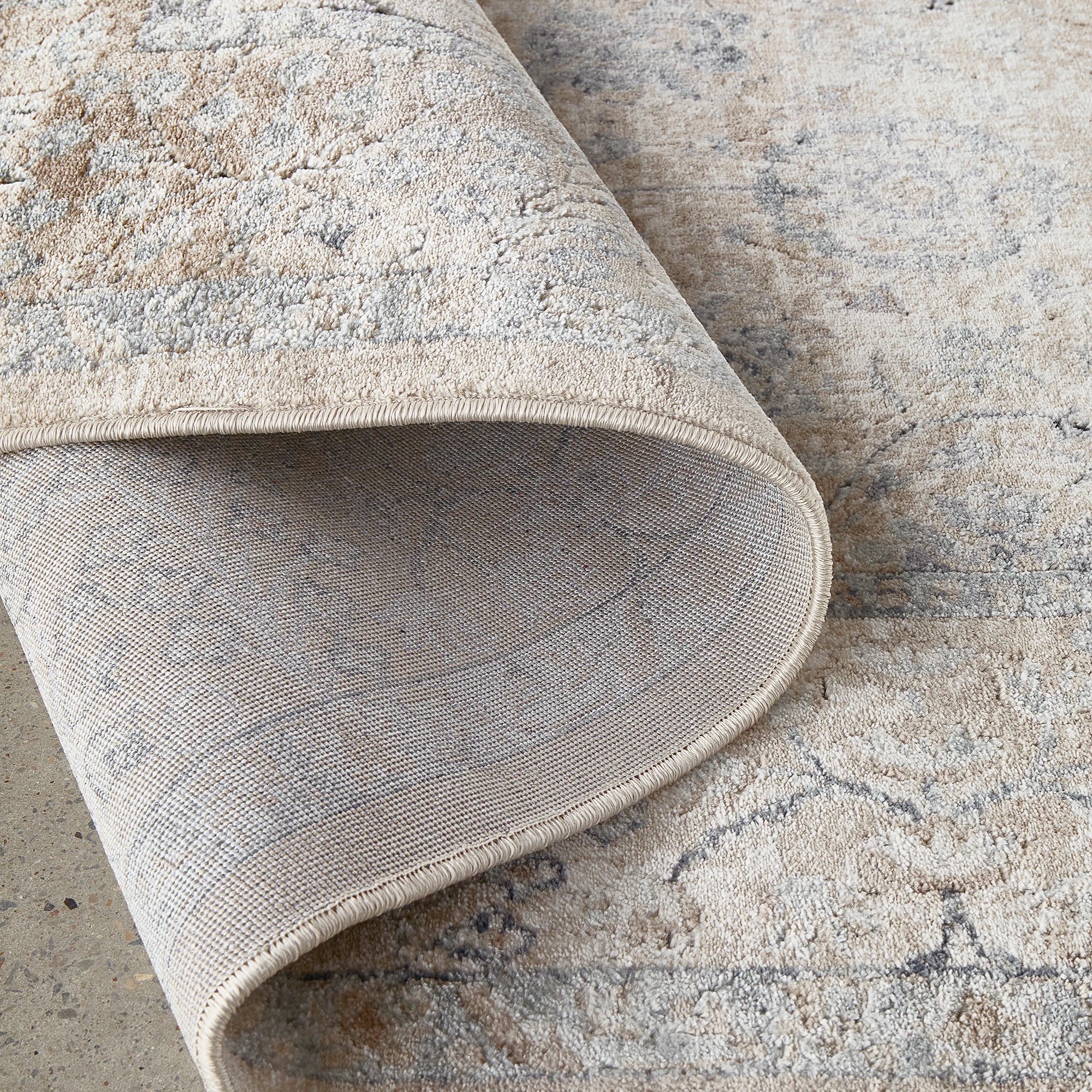 7 Common Ground Rugs Serendipity 830 400x300cm - Extra Extra Large Floor Rug - Grey, 7 of 7