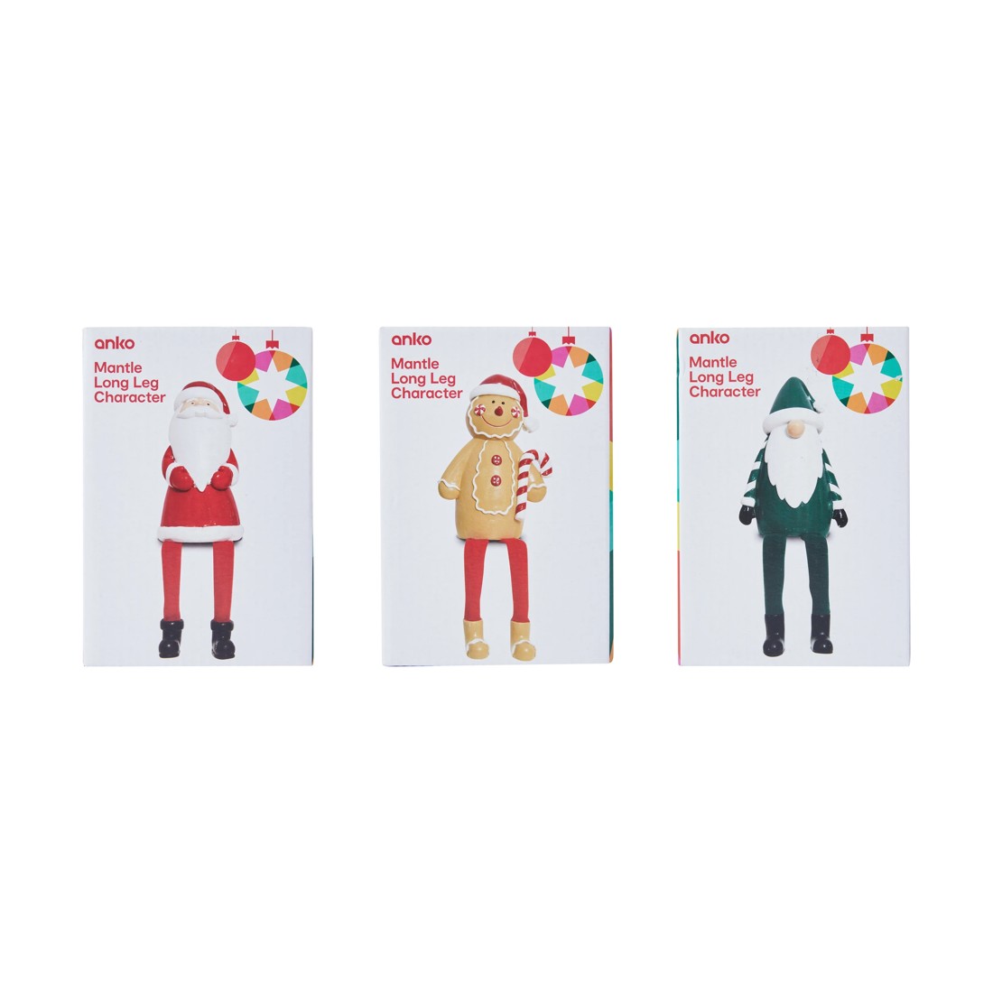 6 Mantle Long Leg Character - Assorted, 6 of 6