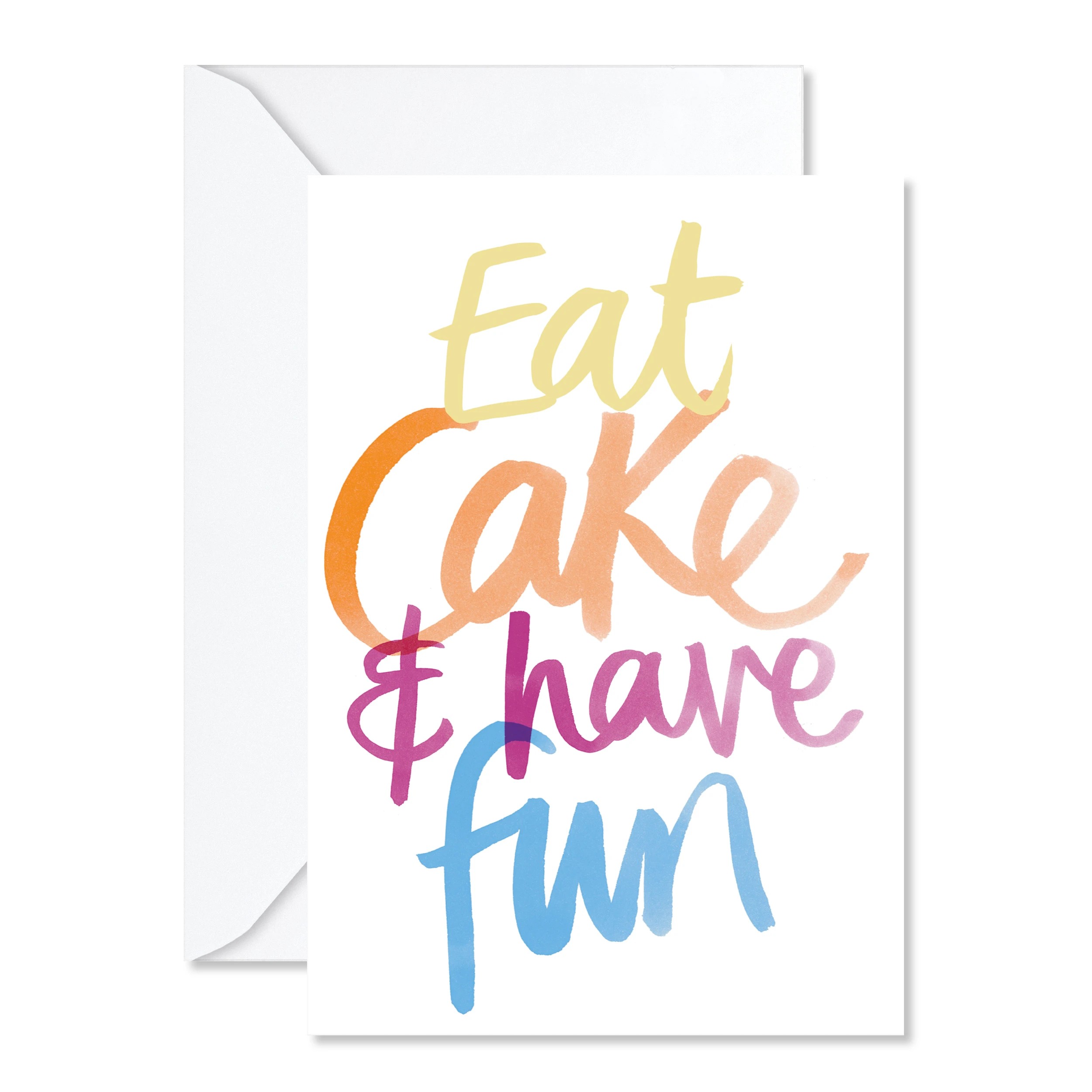 1 Hallmark Birthday Card - Eat Cake, 1 of 3