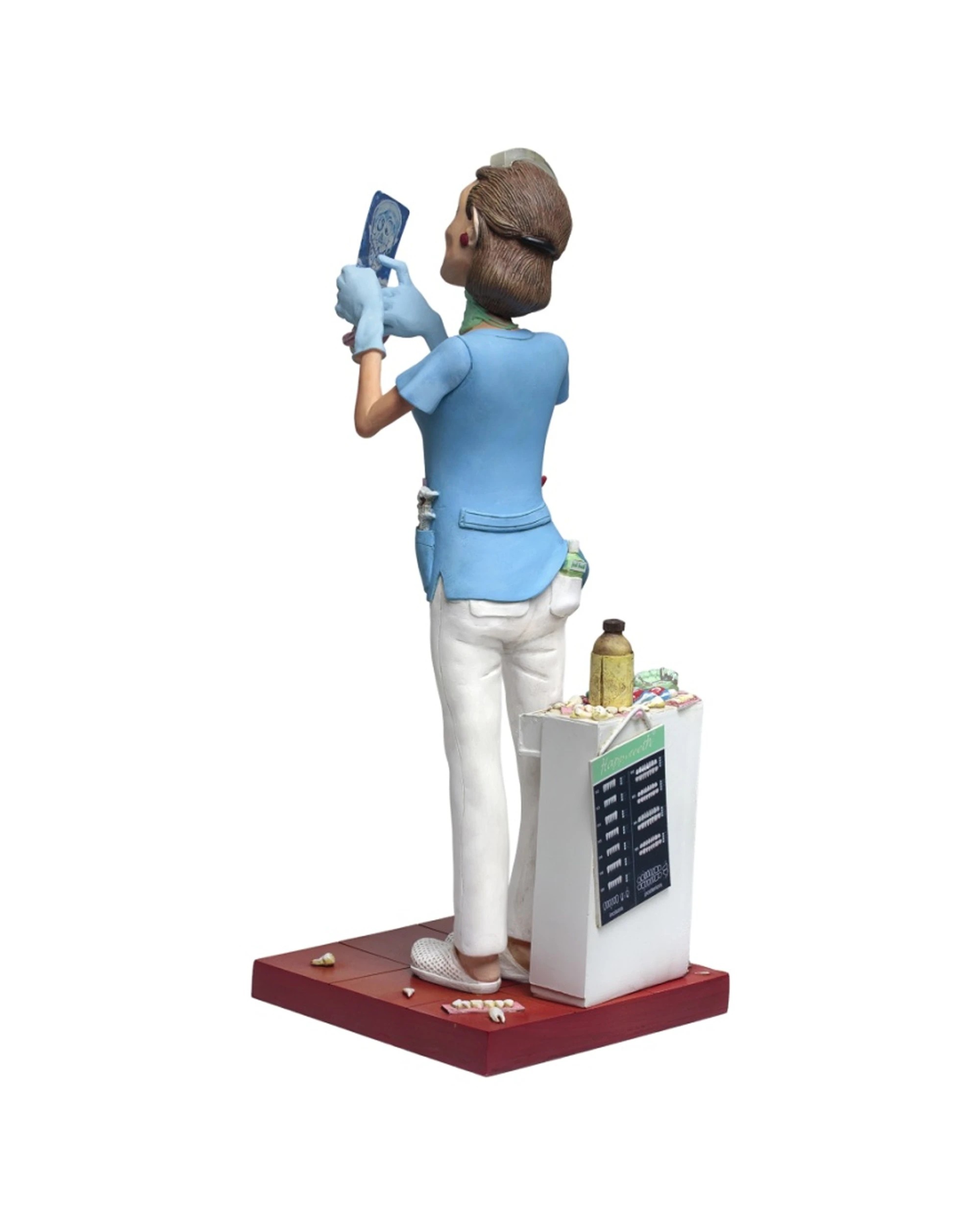 2 The Comic Art of Guillermo Forchino Half Size Lady Dentist Figurine - Multi, 2 of 7