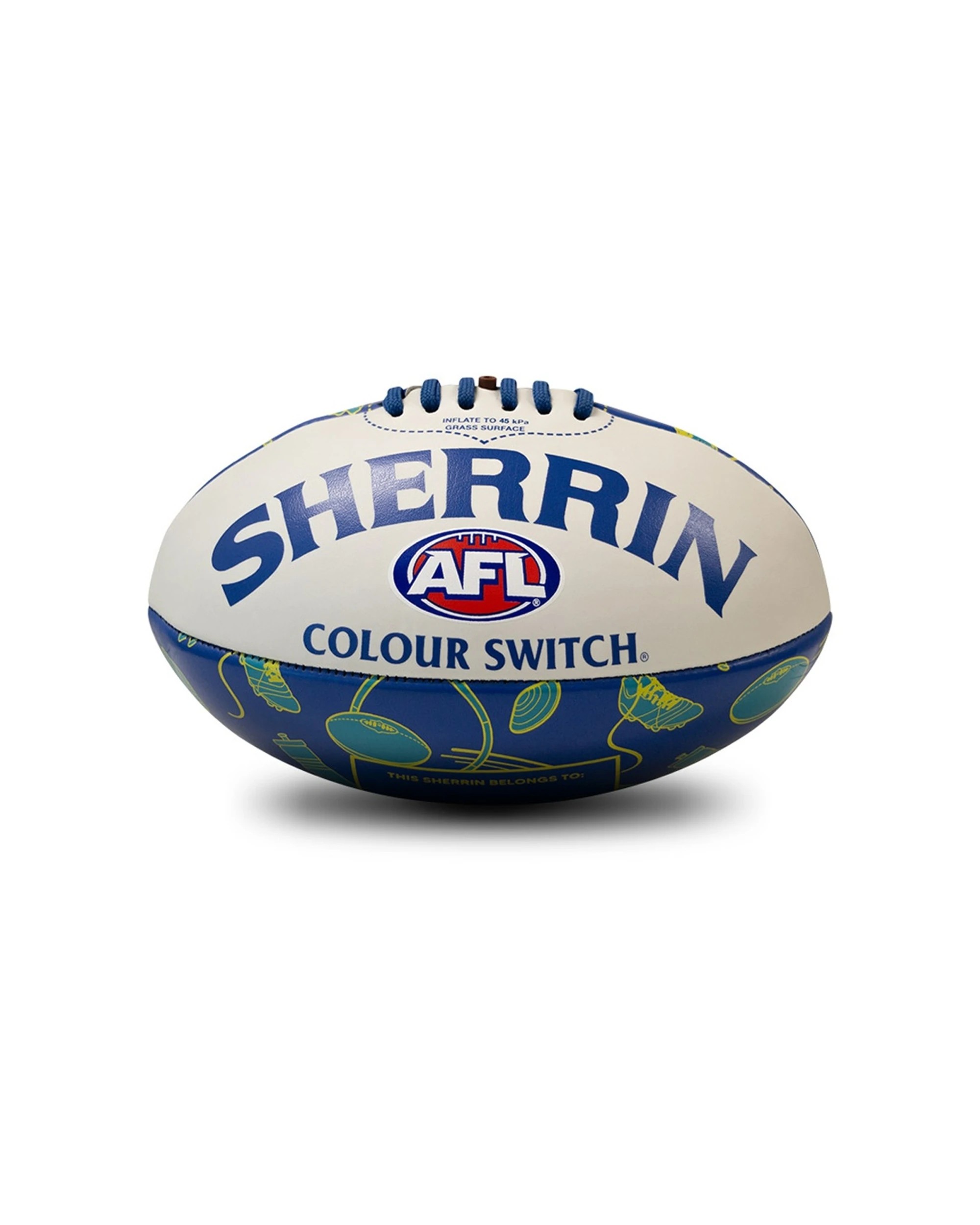 5 Sherrin AFL Auskick UV Activated Colour Switch Football Size 2 - Multi, 5 of 6