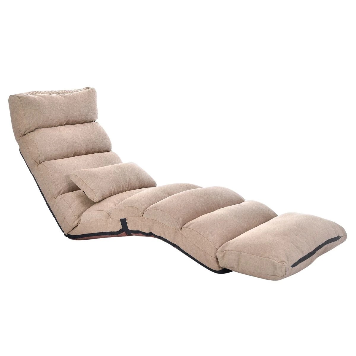 3 LUXSUITE Floor Sofa Bed Couch Chair Single Chaise Lounge Recliner, 3 of 3