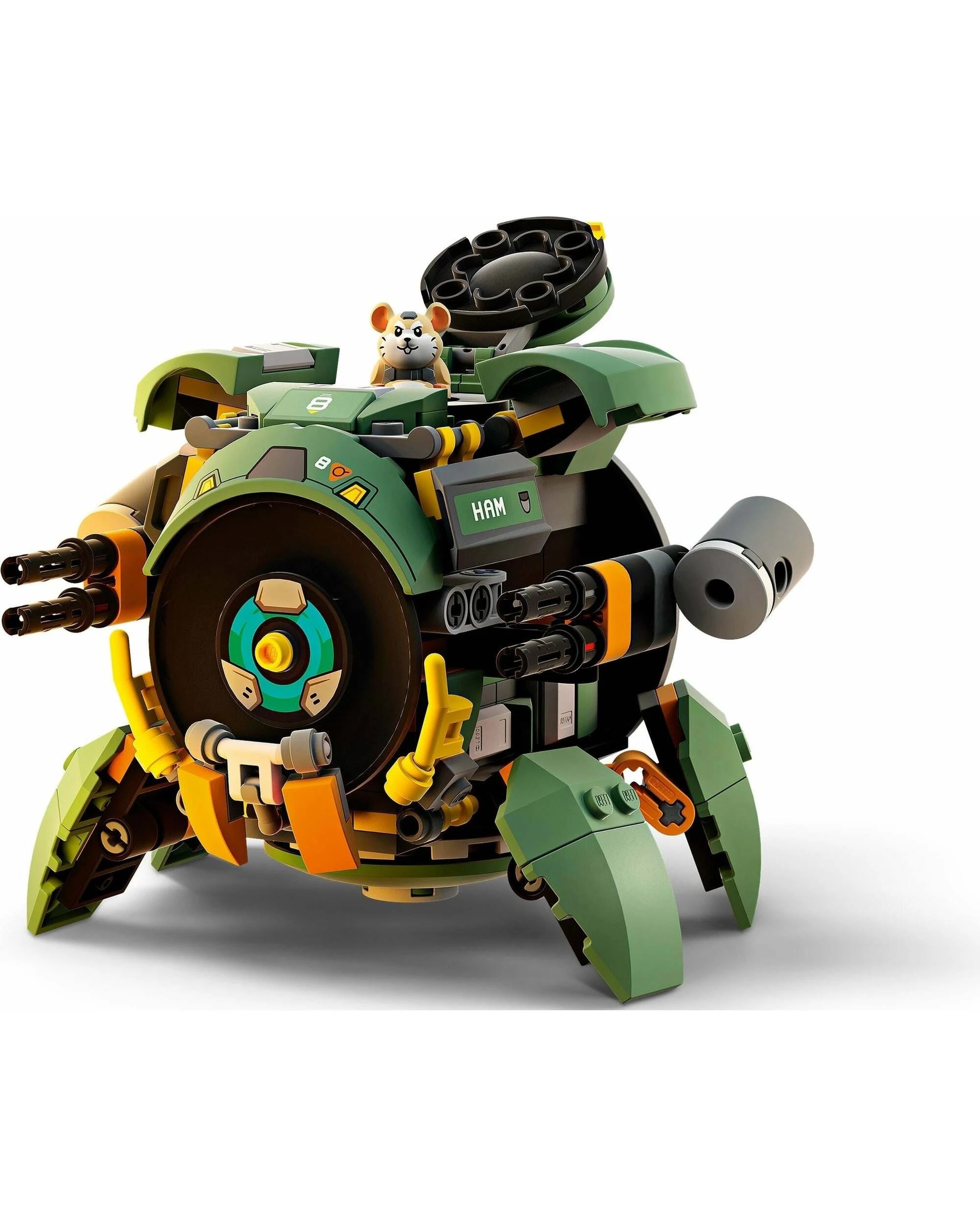 2 LEGO 75976 Overwatch Wrecking Ball Mech & Hammond Figure, 2 of 5