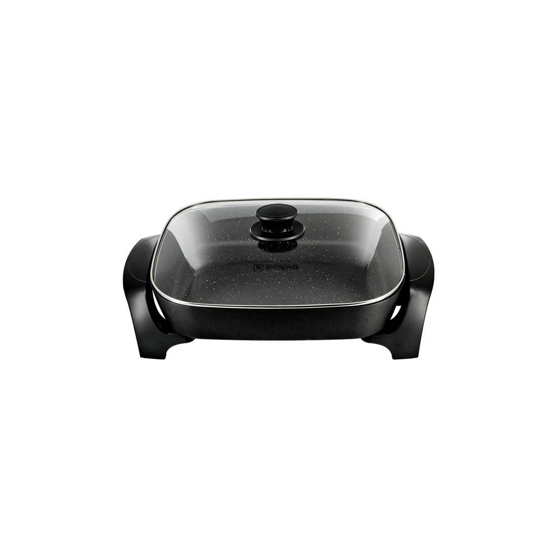 6 Westinghouse 38cm 2400w Non-stick Electric Skillet Fry Pan W/ Glass Lid Black
 - Black, 6 of 7