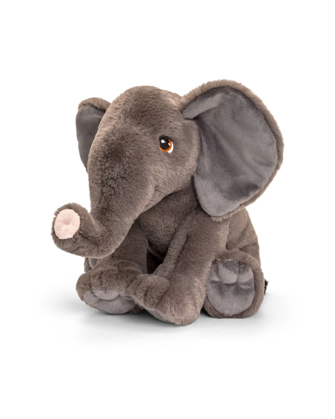 Keeleco Wild Elephant Kids Children Soft Plush Toy 35cm - Grey - Kmart