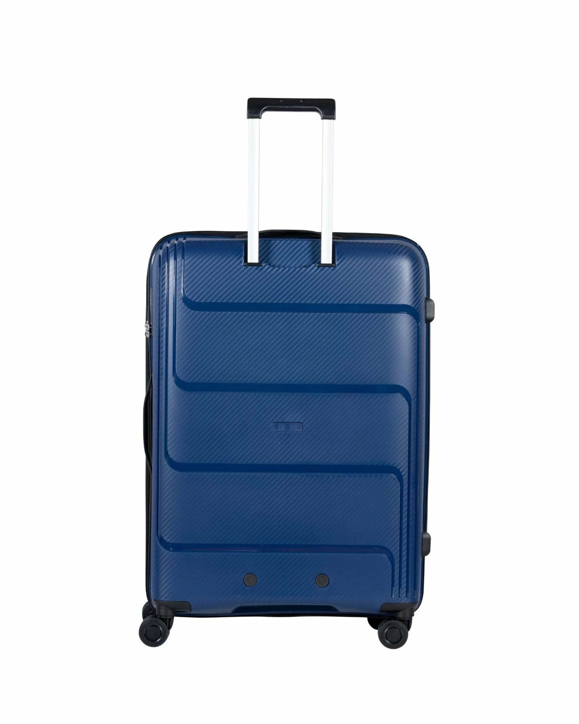 4 Delphin Verona Hardside 3-Piece Spinner Luggage Set - Blue, 4 of 5