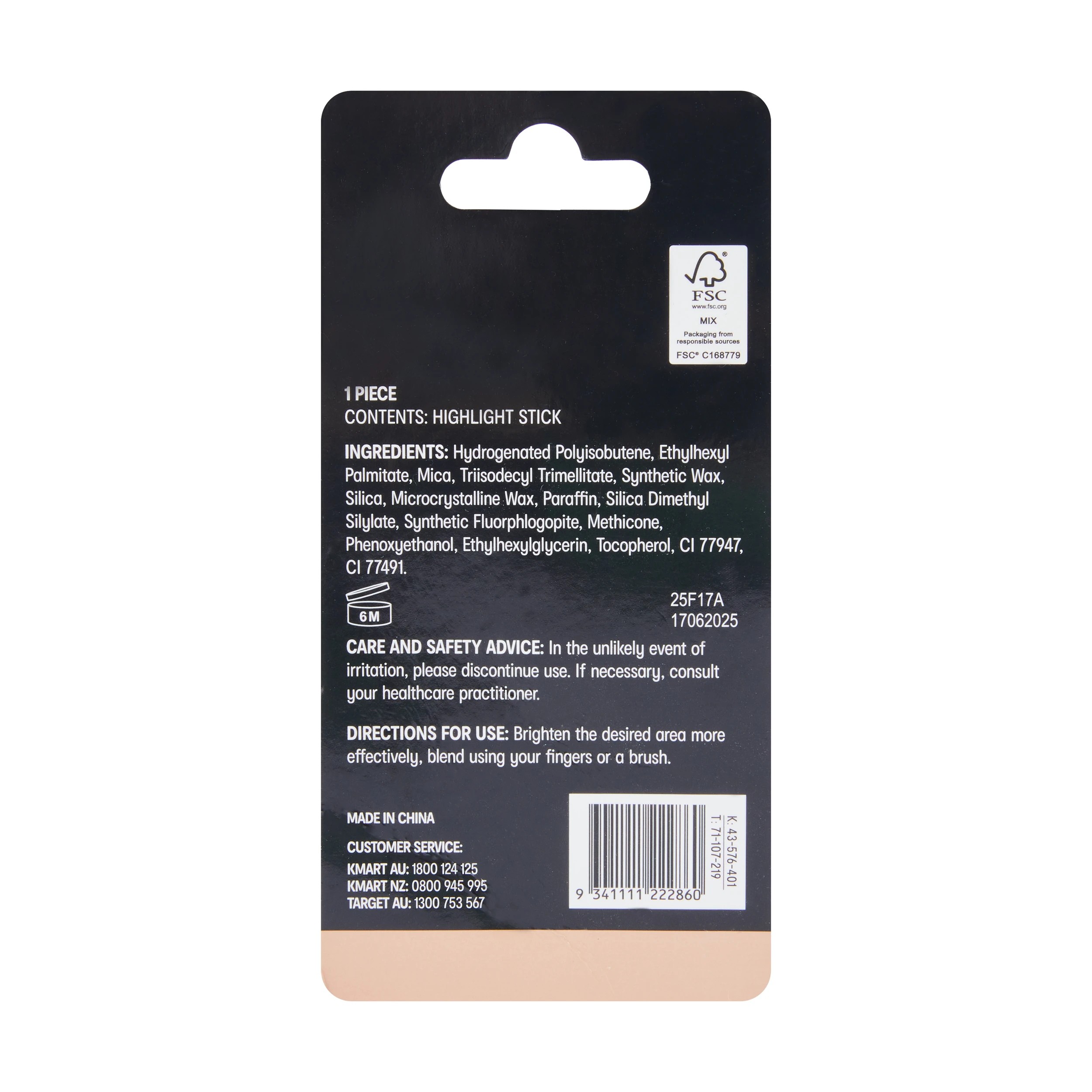 5 OXX Cosmetics Highlight Stick - Soft Pink, 5 of 5