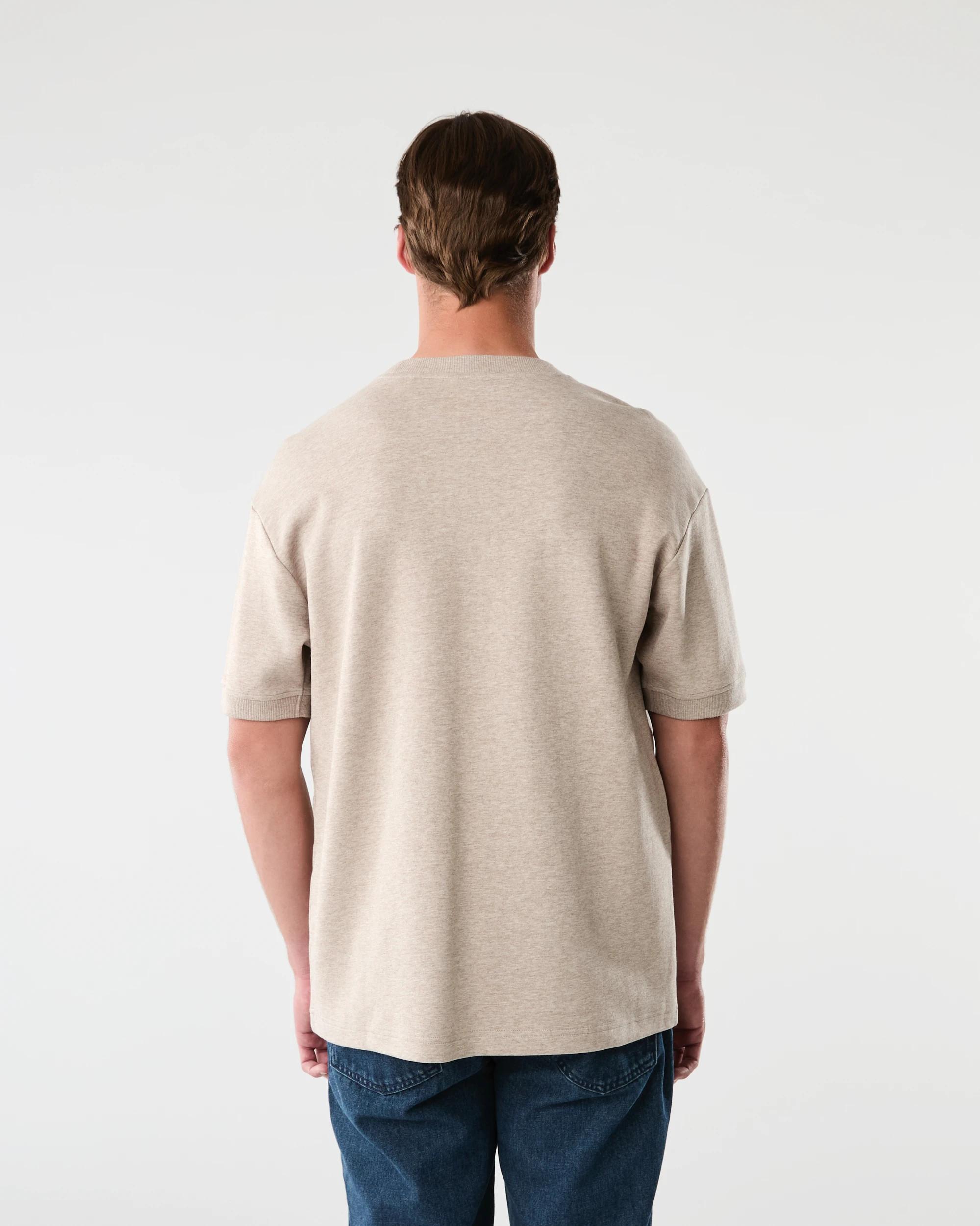 3 Oversized Interlock T-shirt Brn Marle, 3 of 6