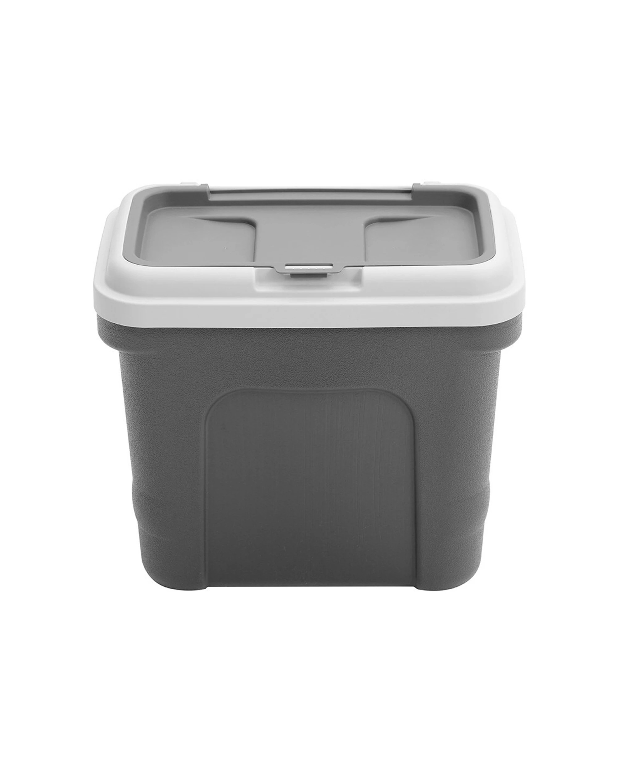 3 Paws And Claws 30l Grey Pet Food Storage Container With Scoop And Clip Lock Lid - Grey, 3 of 3