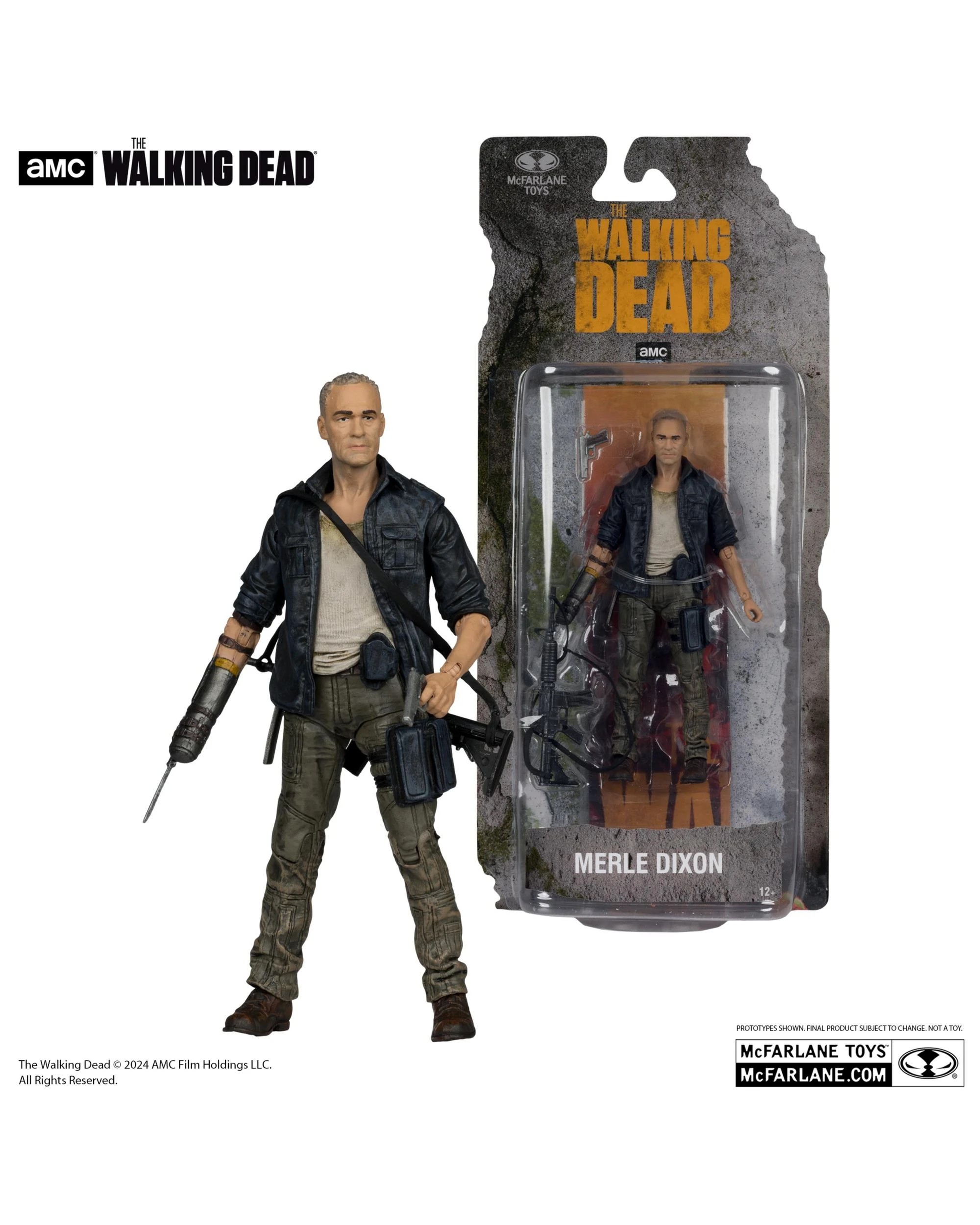 1 McFarlane The Walking Dead Merle Dixon 5 inch Figure, 1 of 8