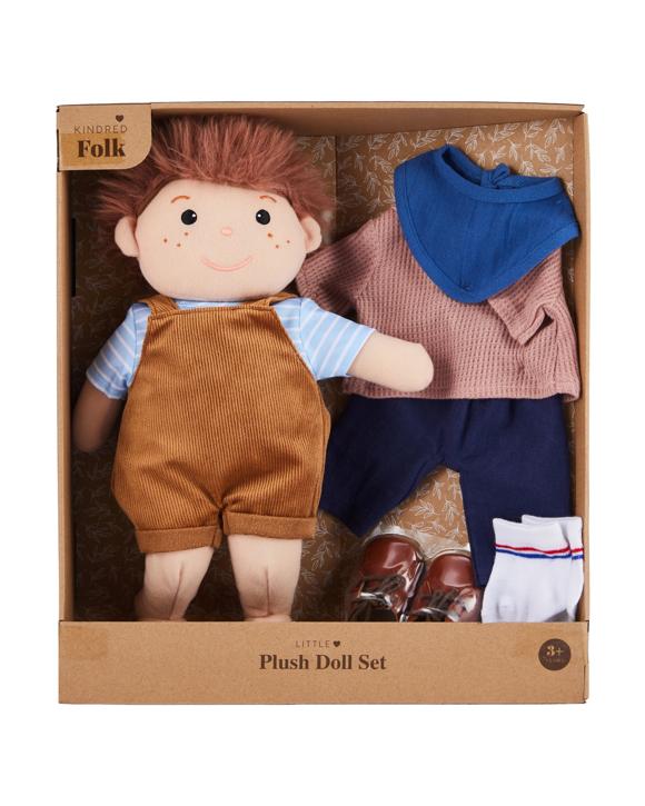 Kindred Folk Little Plush Doll Set - Noah