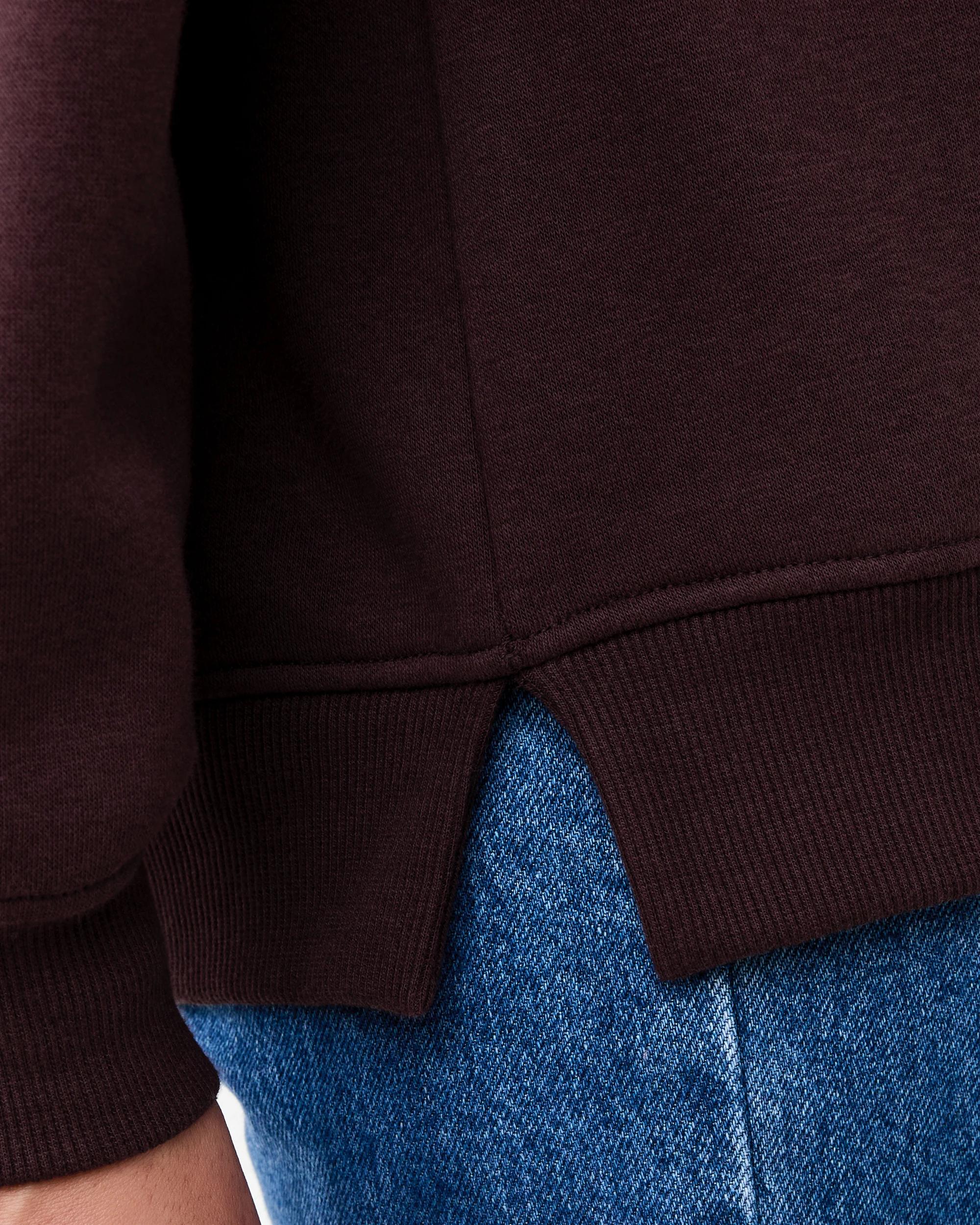 6 Oversized Print Sweatshirt Astor Choc, 6 of 6