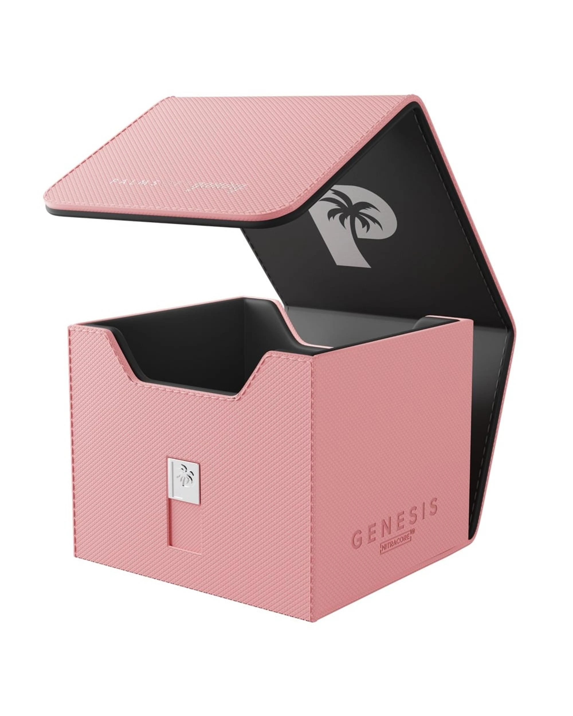1 Palms Off Gaming Genesis Deck Box - Pink, 1 of 7