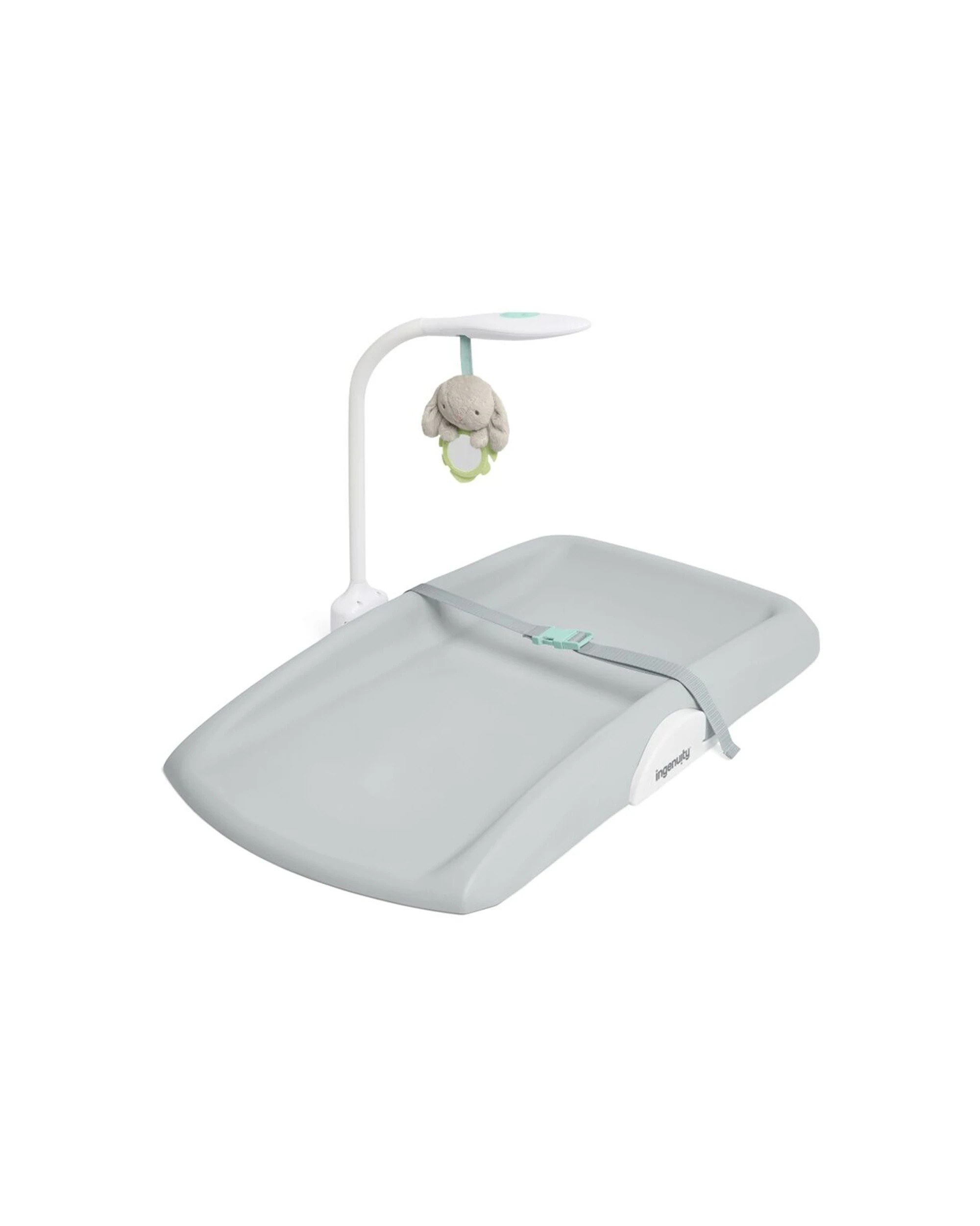 2 Ingenuity Portable Day And Night Sylvi Baby Nappy Changing Pad Mat 0-24 Months - White, 2 of 9