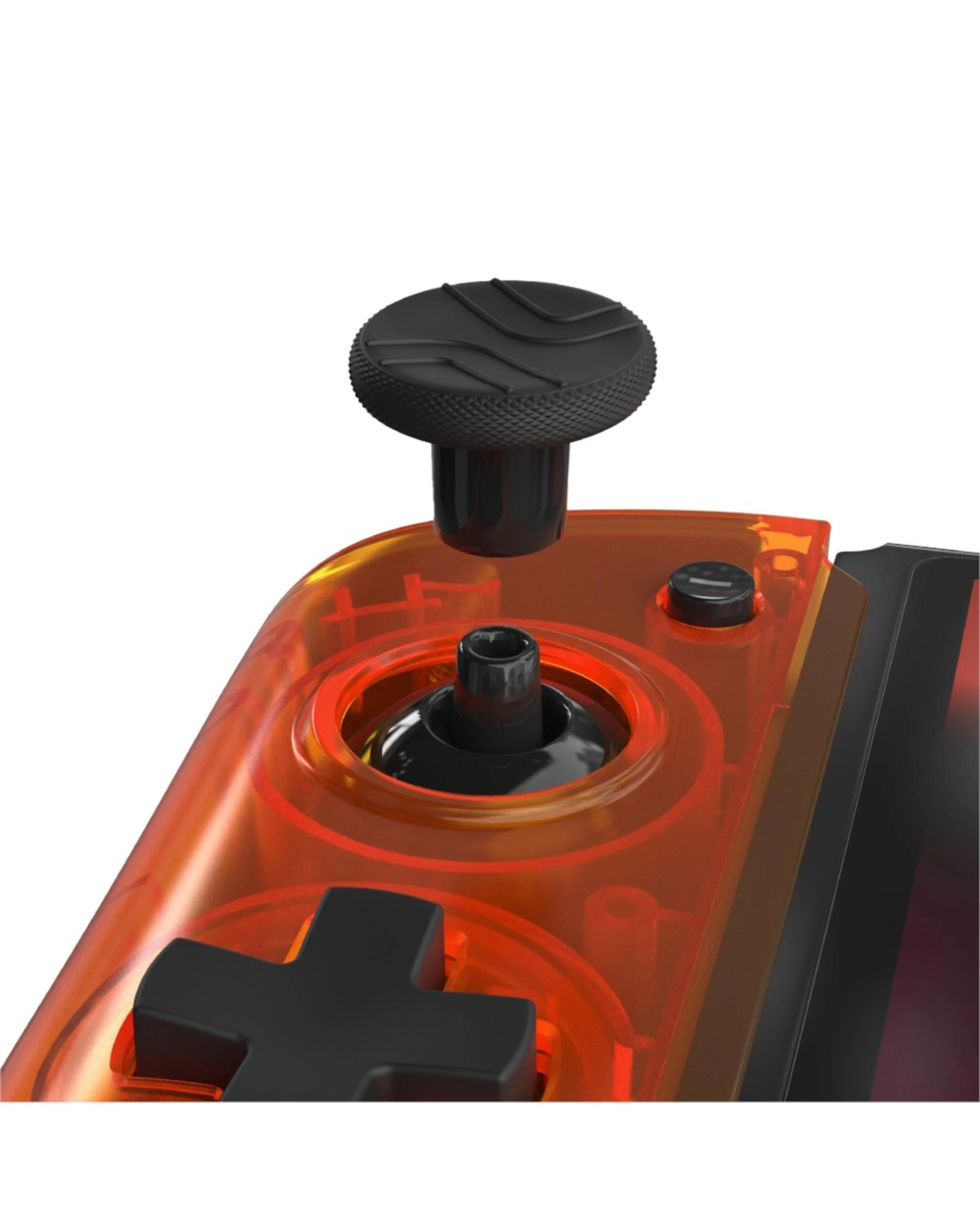 5 Nitro Deck for Nintendo Switch Crystal Edition - Orange Zest - Orange, 5 of 8