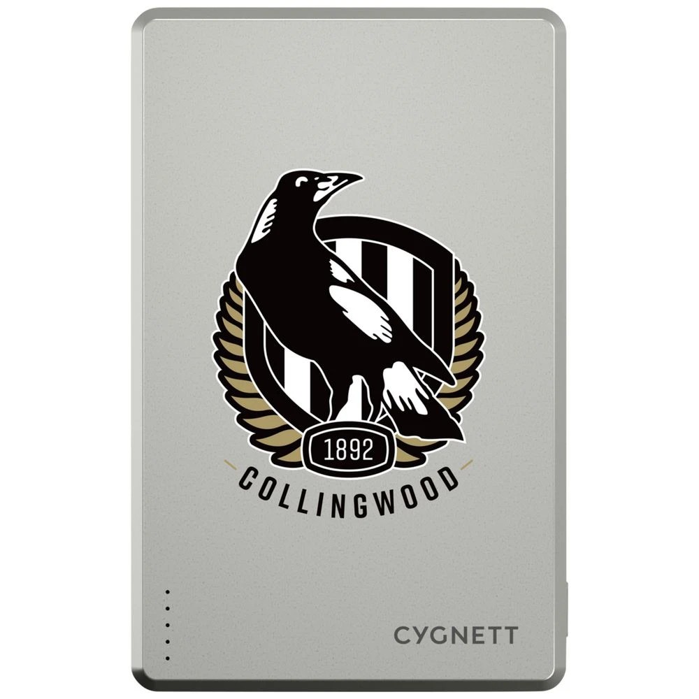 3 Cygnett 5000mAh Magslim Powerbank Collingwood Magpies, 3 of 6