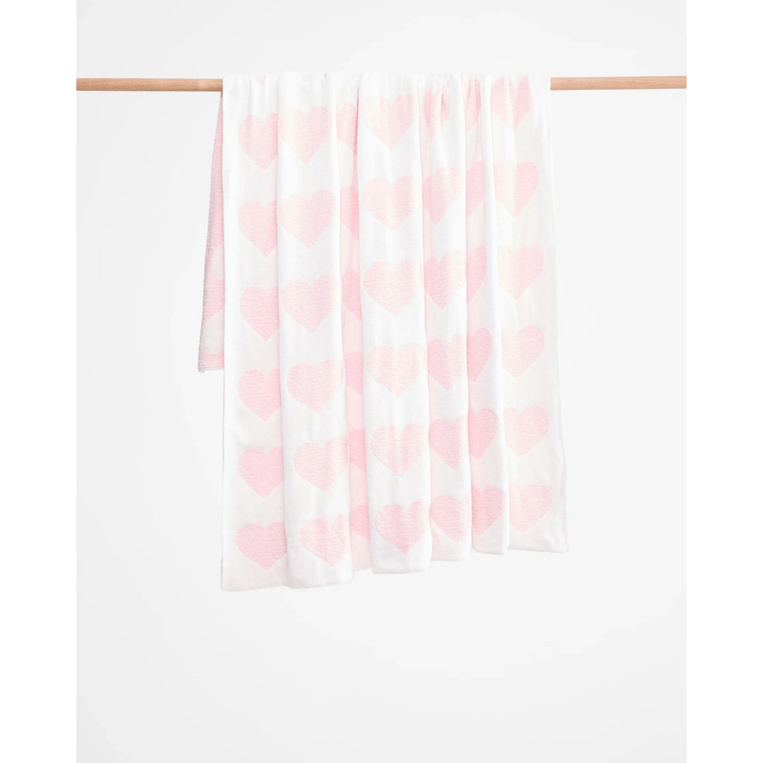 3 Target Lily Hearts Knitted Throw - Pink, 3 of 3